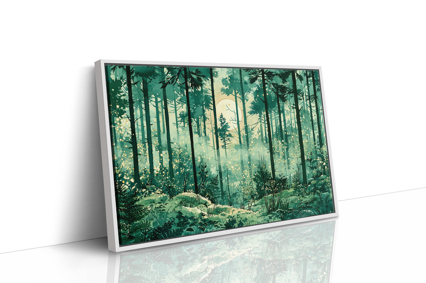 Fireflies in the Pine Grove