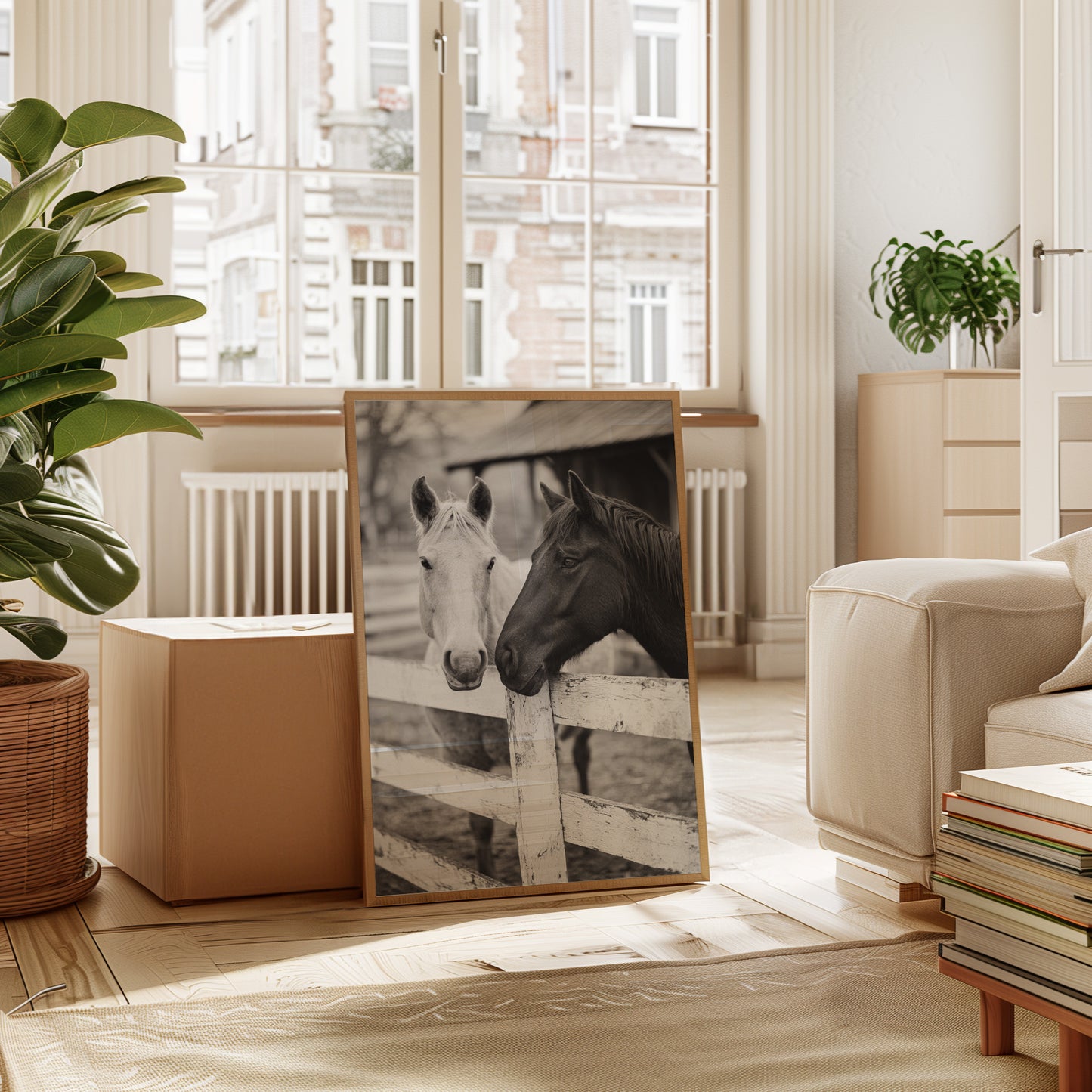 Old Friends at the Fence