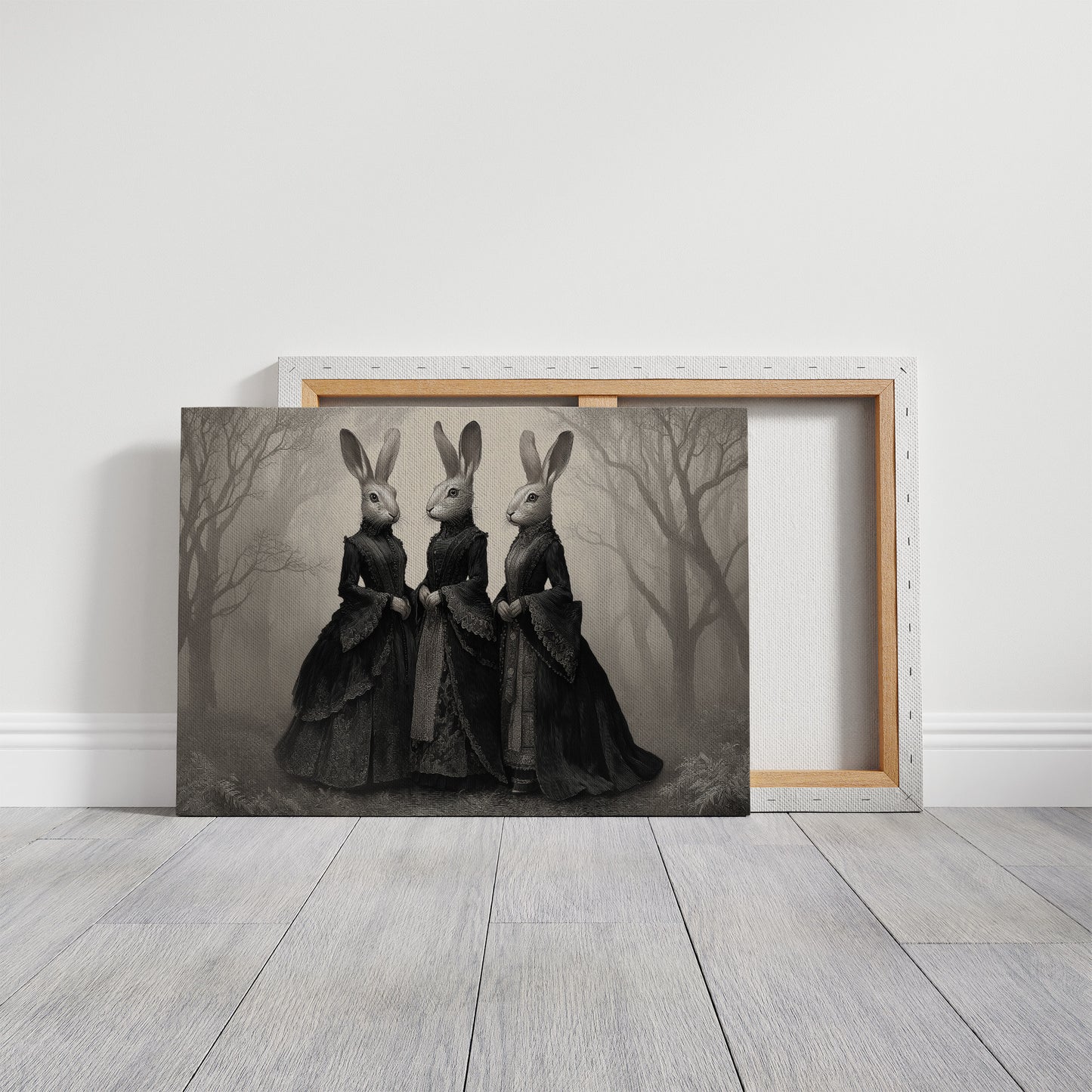 Victorian Hares Tell Forest Tales