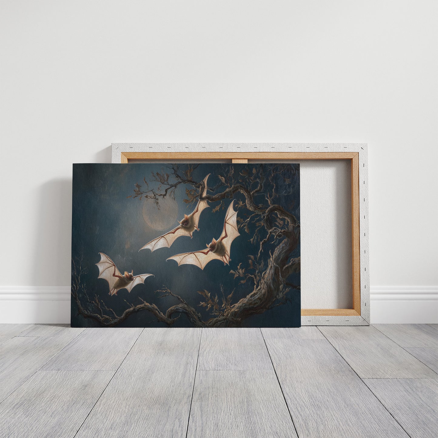 Nocturnal Flight Under Twisted Oak