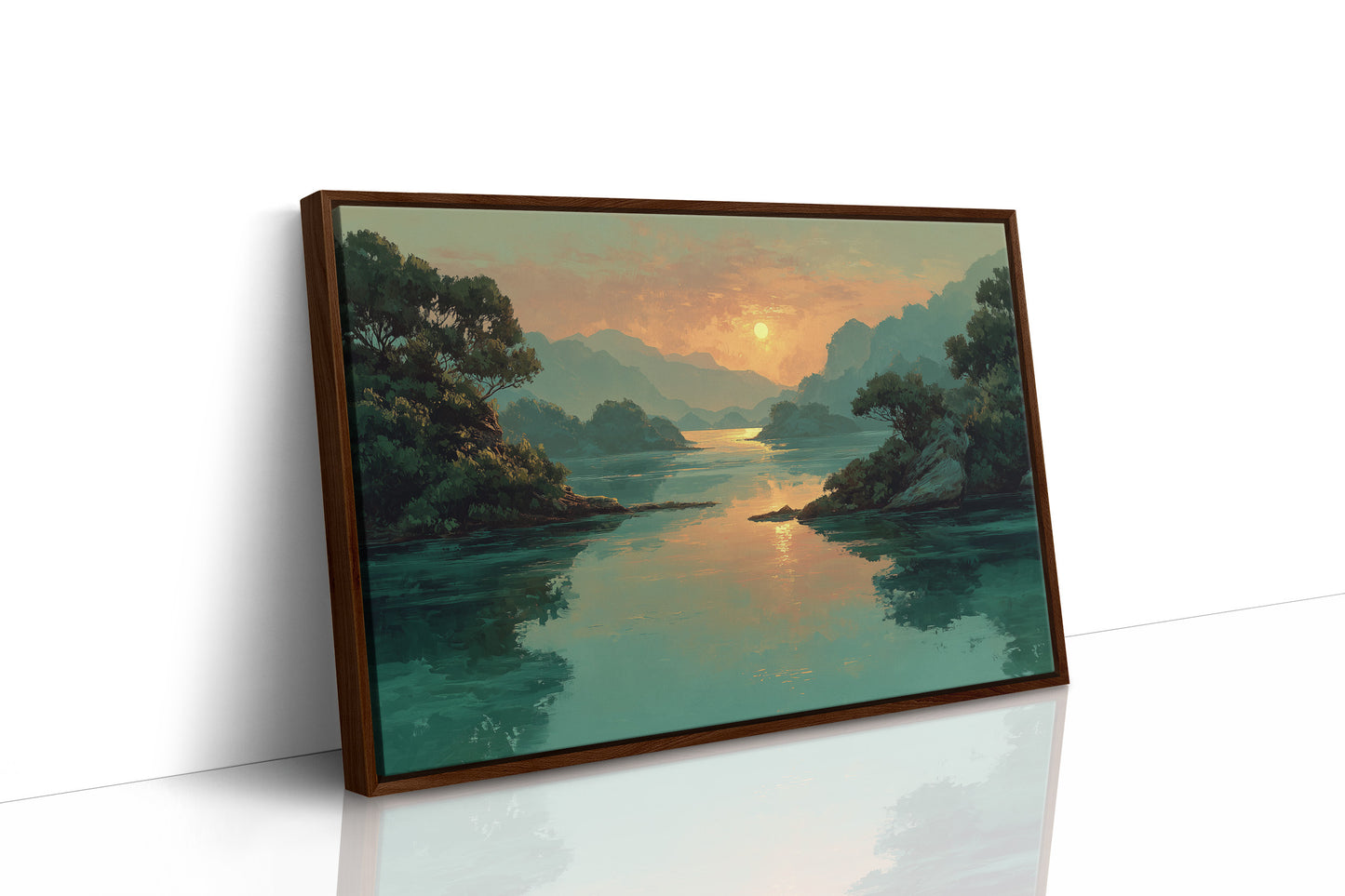 Sunset on Still Water