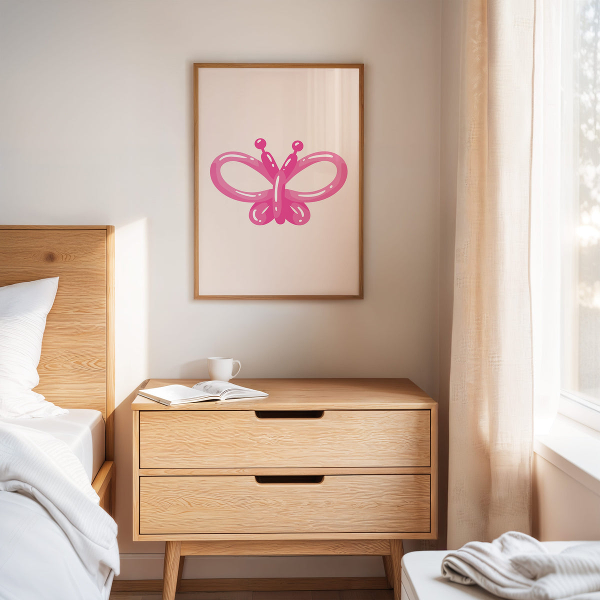 Pink Wings Paint Tomorrow's Promise