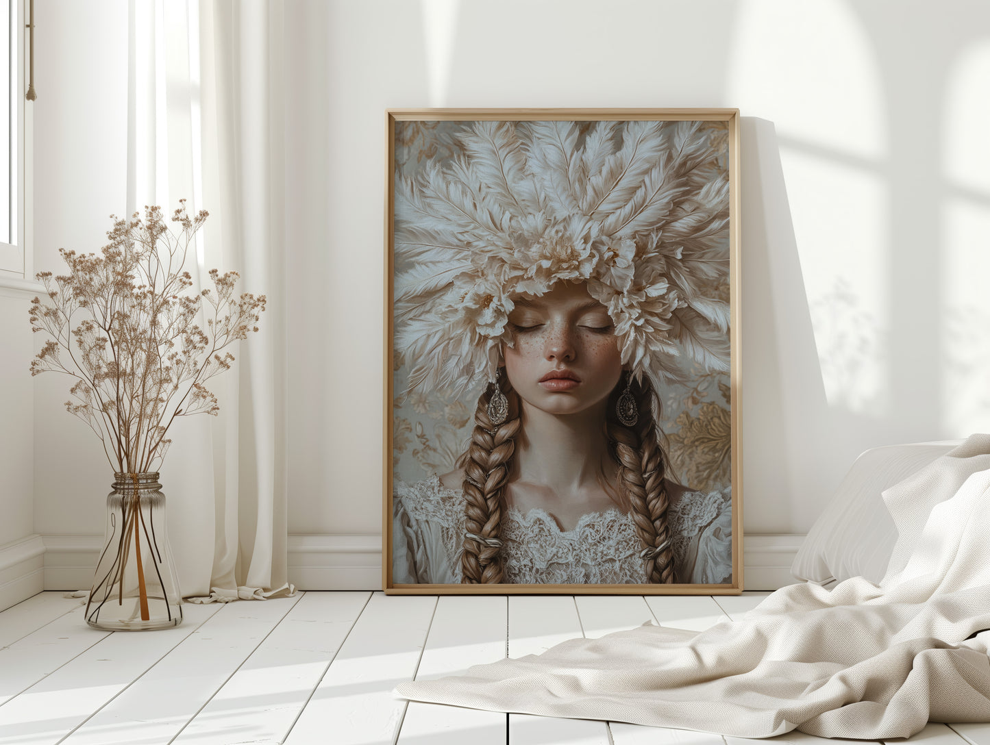 Crowned in Silence and Lace