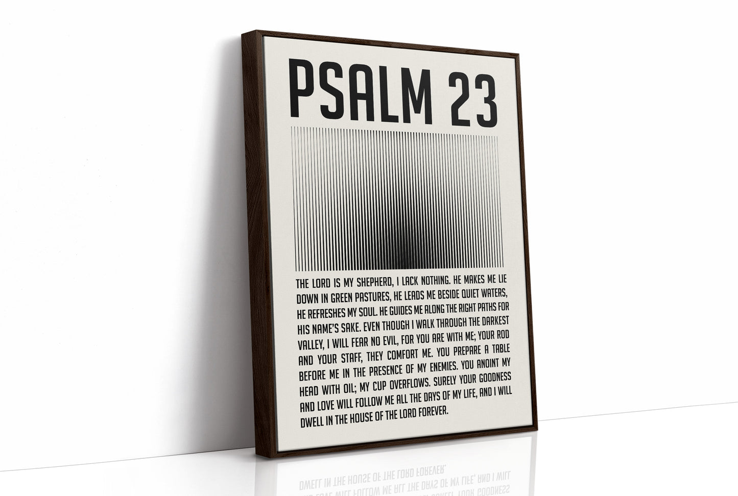 Psalm 23 in Stillness