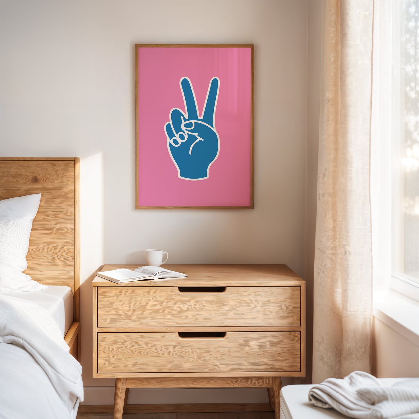 Peace Signs Paint Summer Stories