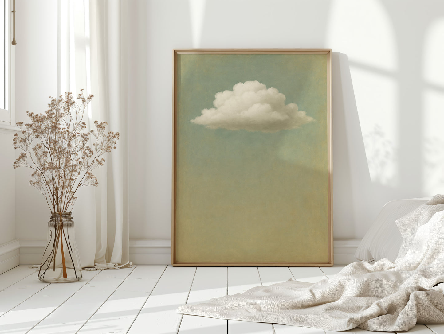 Quiet Cloud Over Faded Horizon