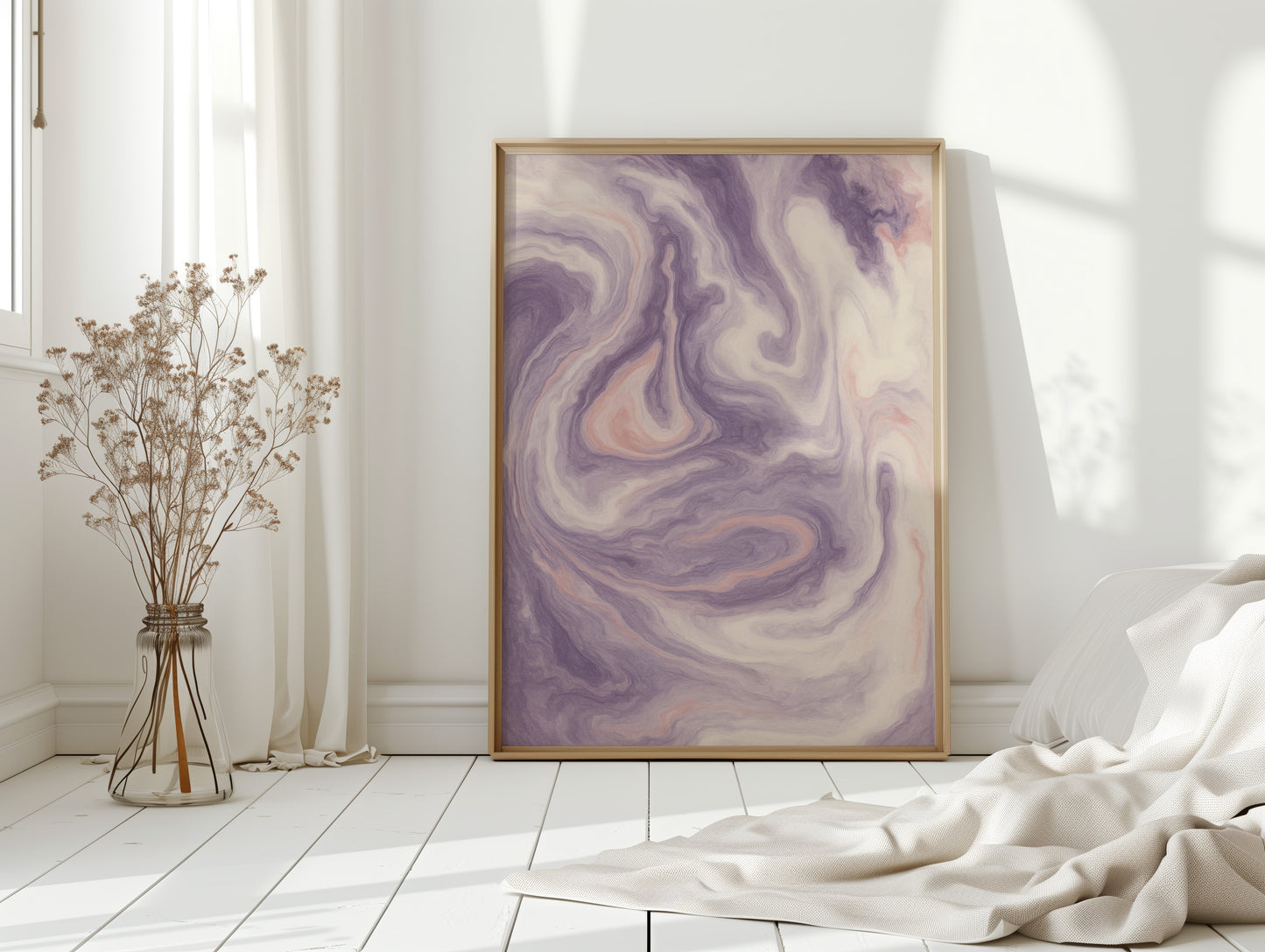 Lavender Dreamscape Swirl