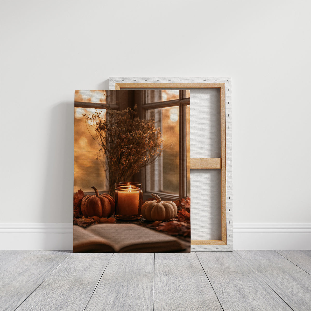Candle Lit, Chapter Pending, gallery wrapped canvas print shown front on