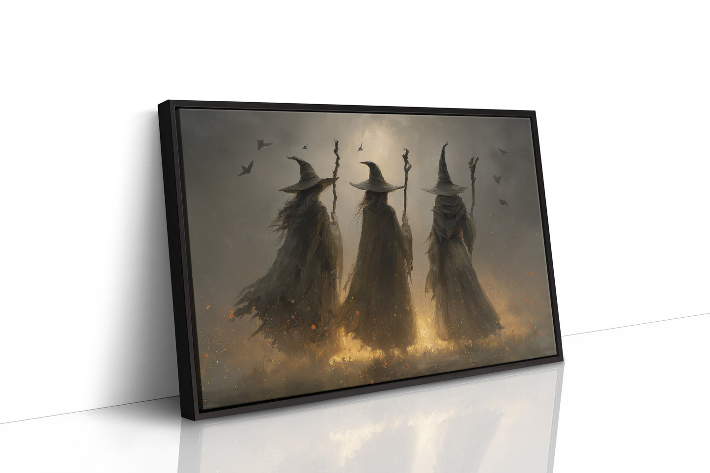 Ancient Coven Walks Through Mist