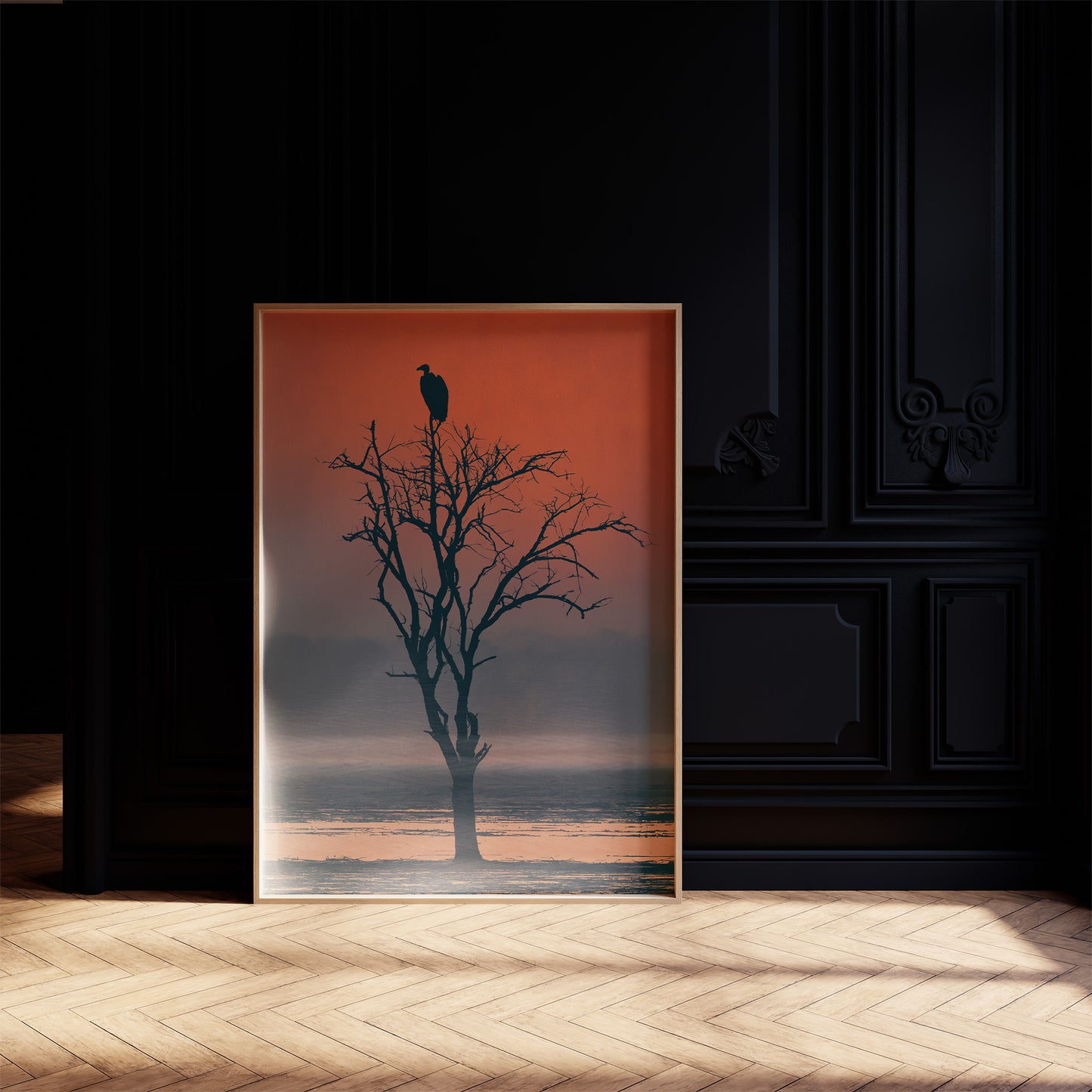 Vulture at Dusk's Edge