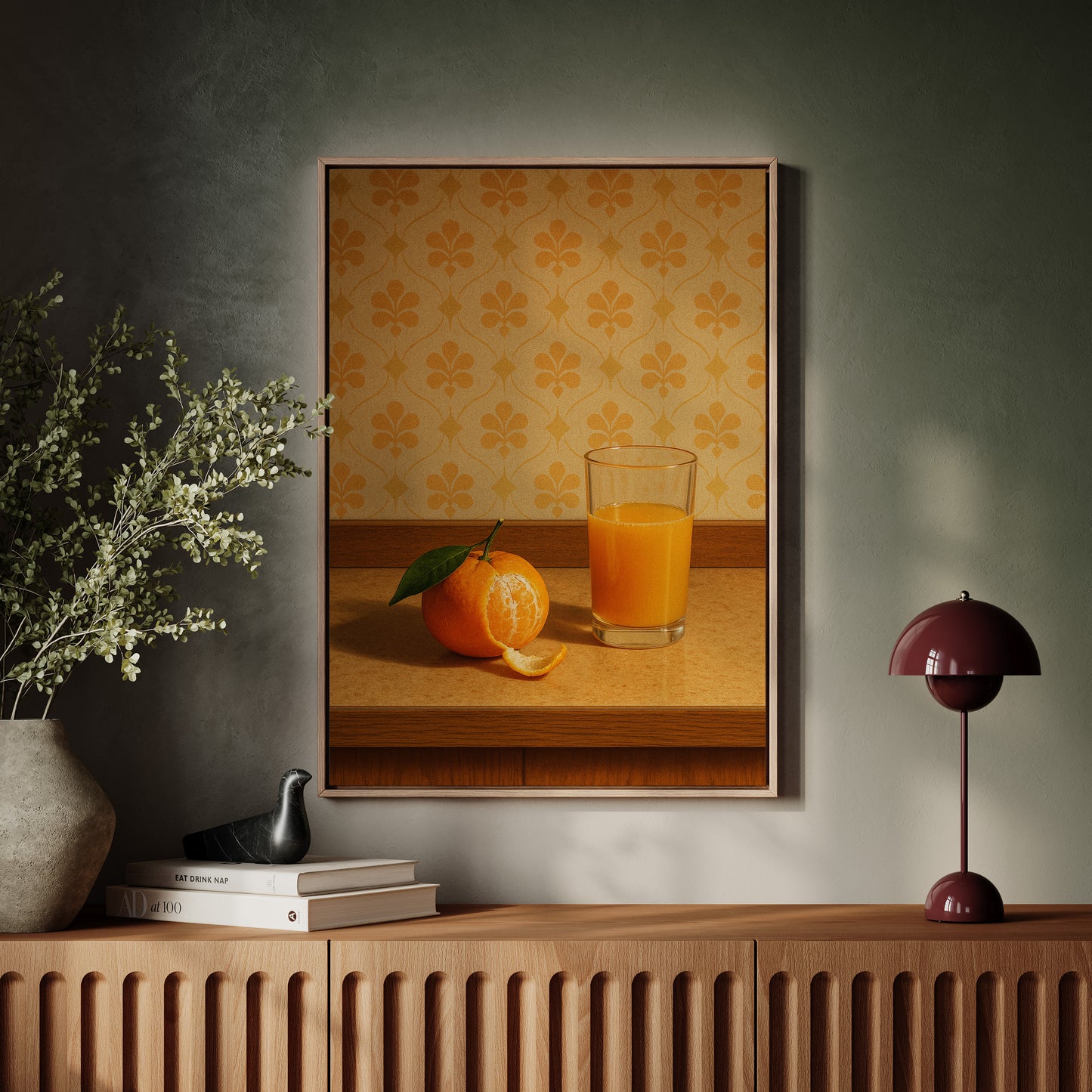 Orange Juice Morning Still Life