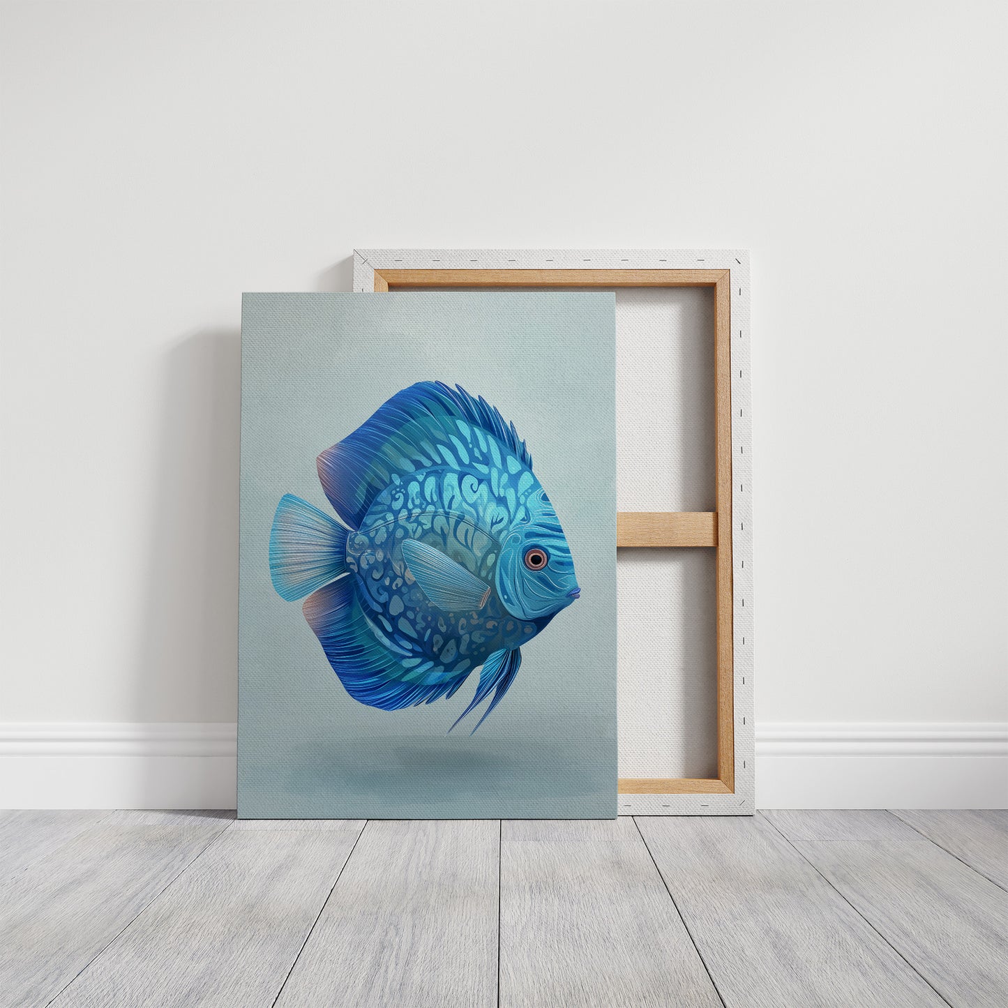 Azure Depths Meet Modern Calm