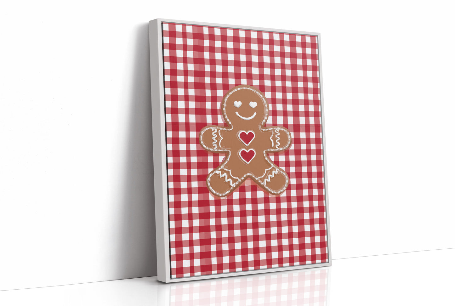 Hearts On The Gingham Table
