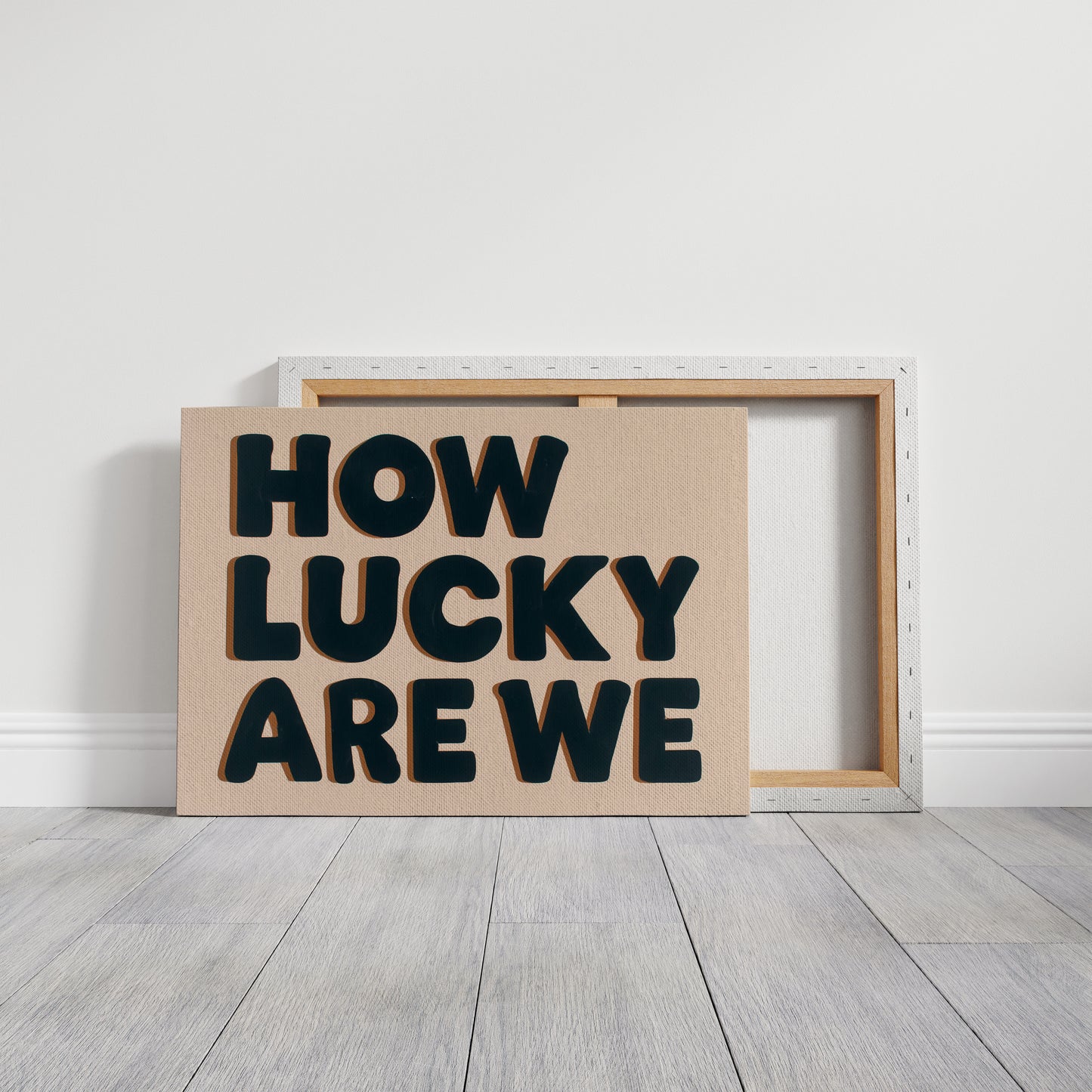 Fortune Smiles In Bold Letters