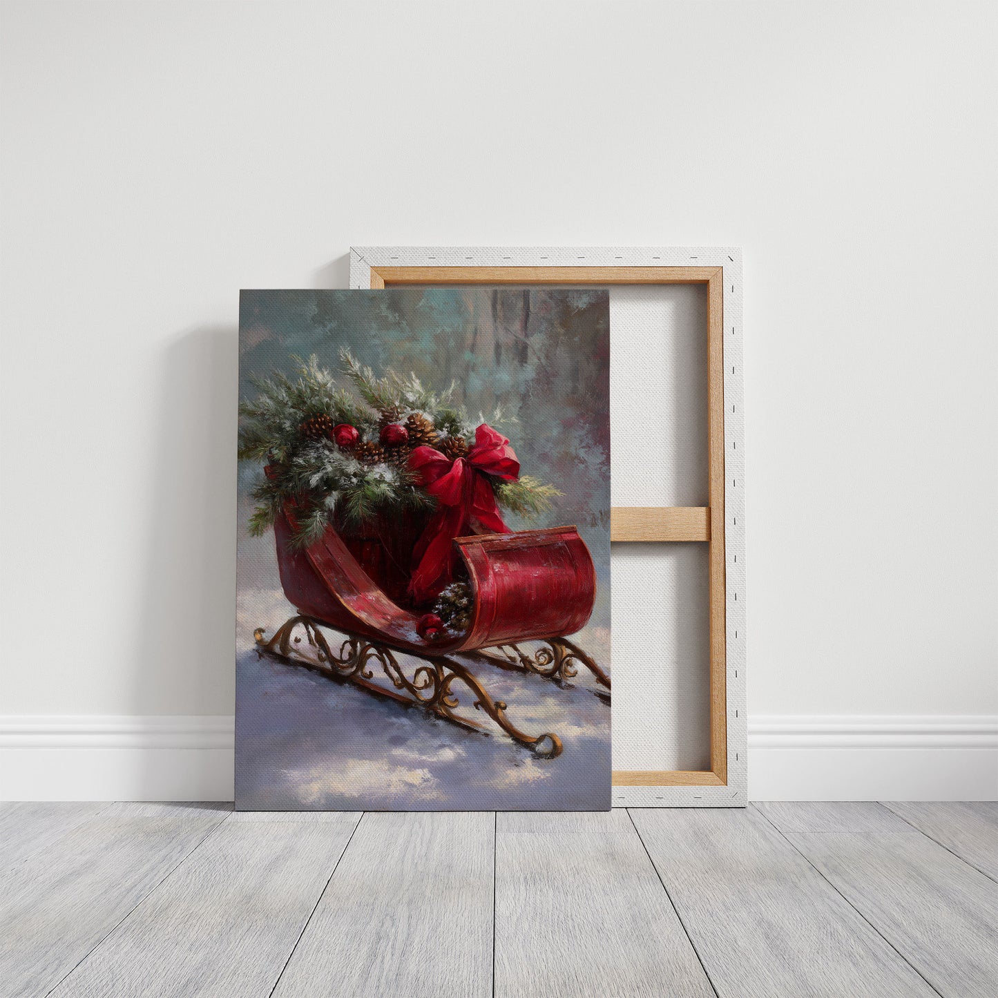 Santa's Sleigh Carries Winter's Song