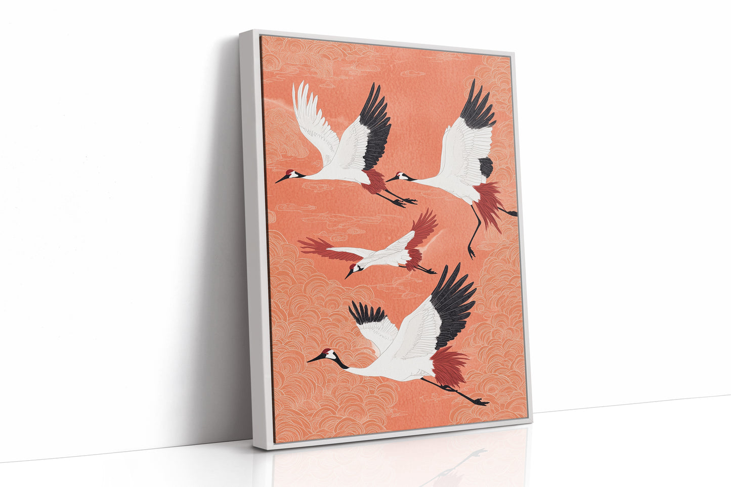 Japanese Crane Wall Art – Elegant Traditional-Inspired Print