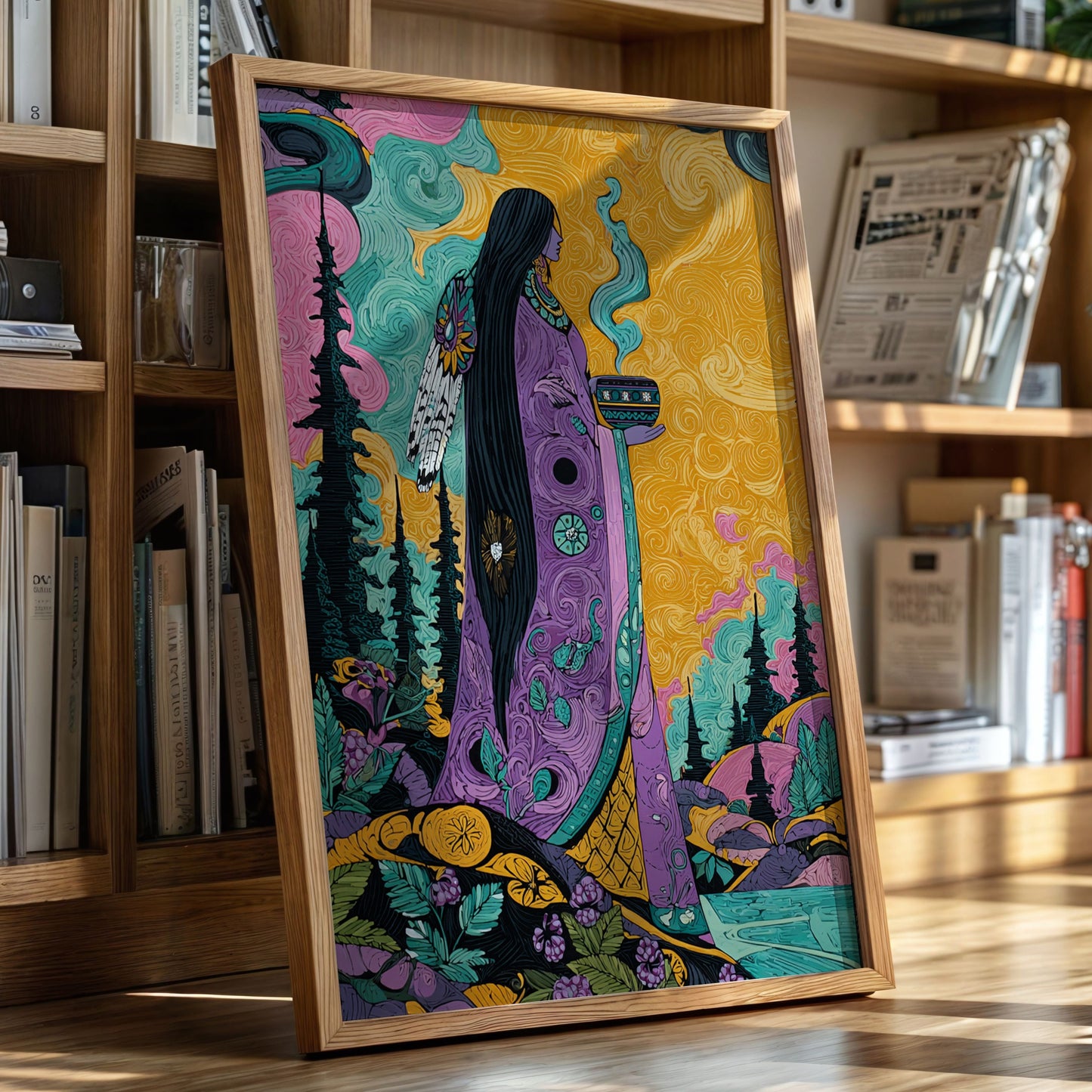 Ceremony Beneath the Painted Sky