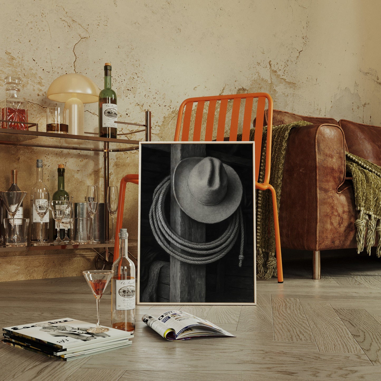 Cowboy Hat and Lasso