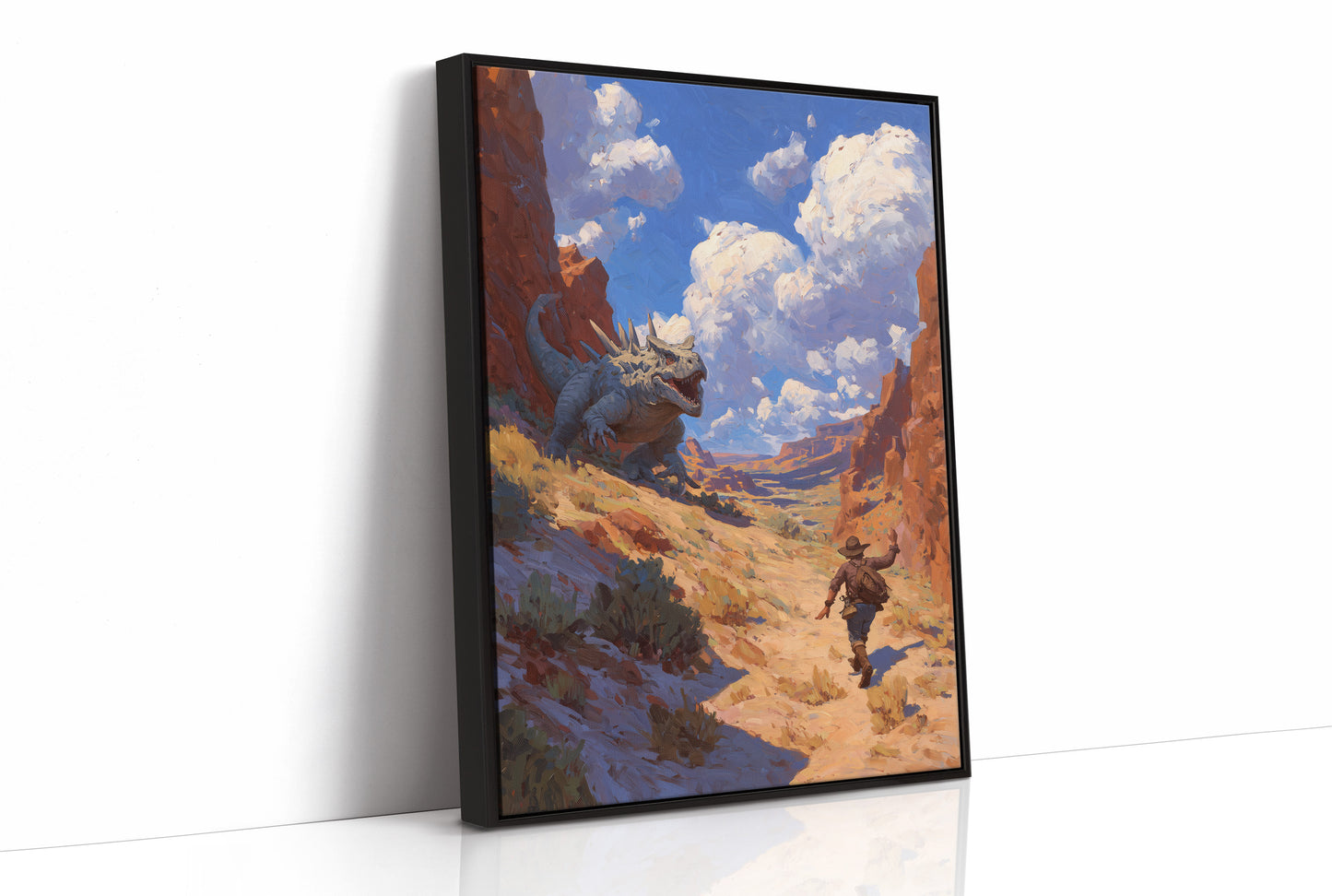 Chased Through Painted Canyon