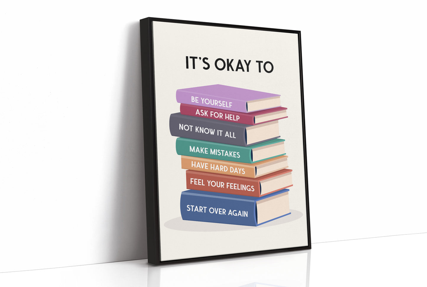 Its Okay To Stack Of Books