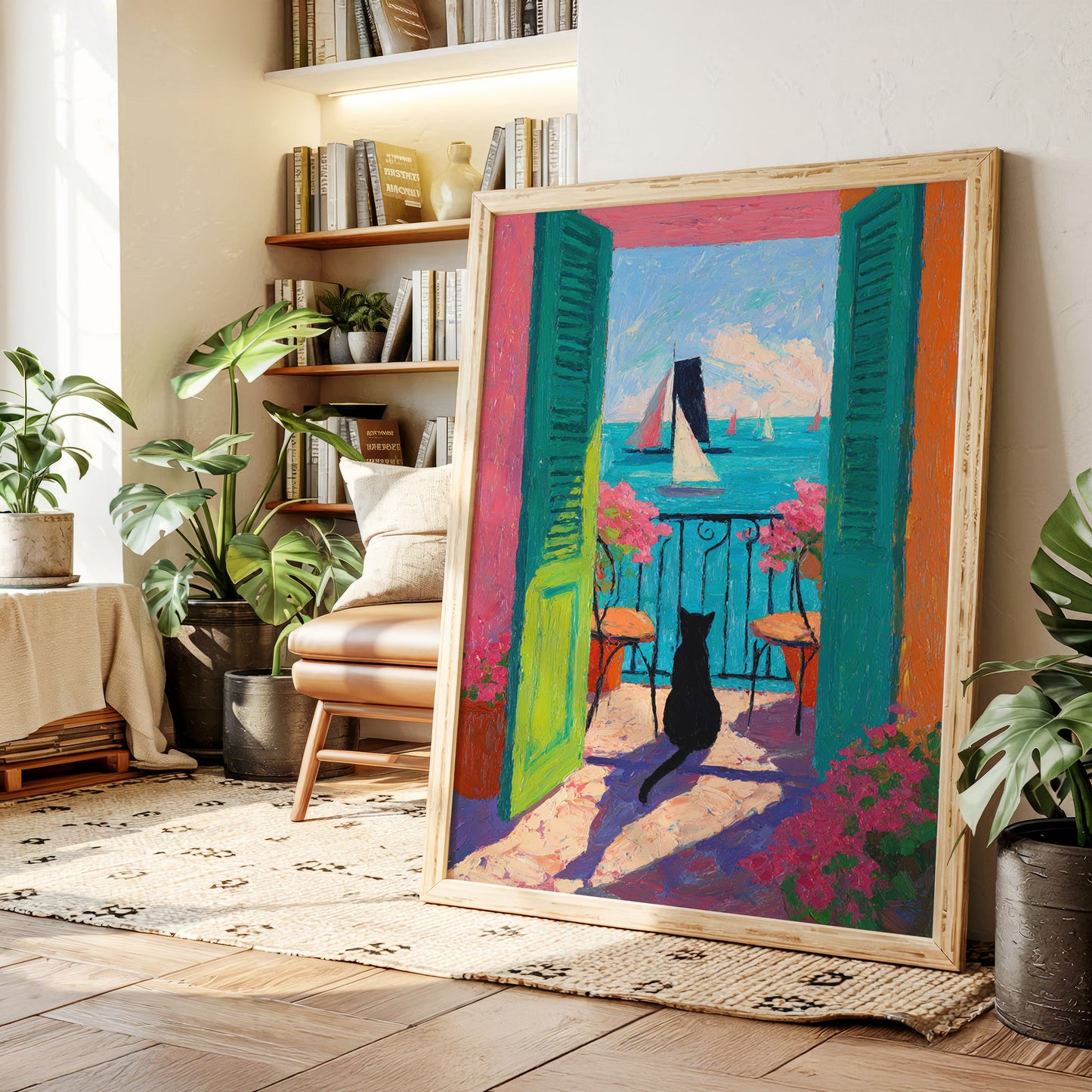 A Cat's View of Sailboats