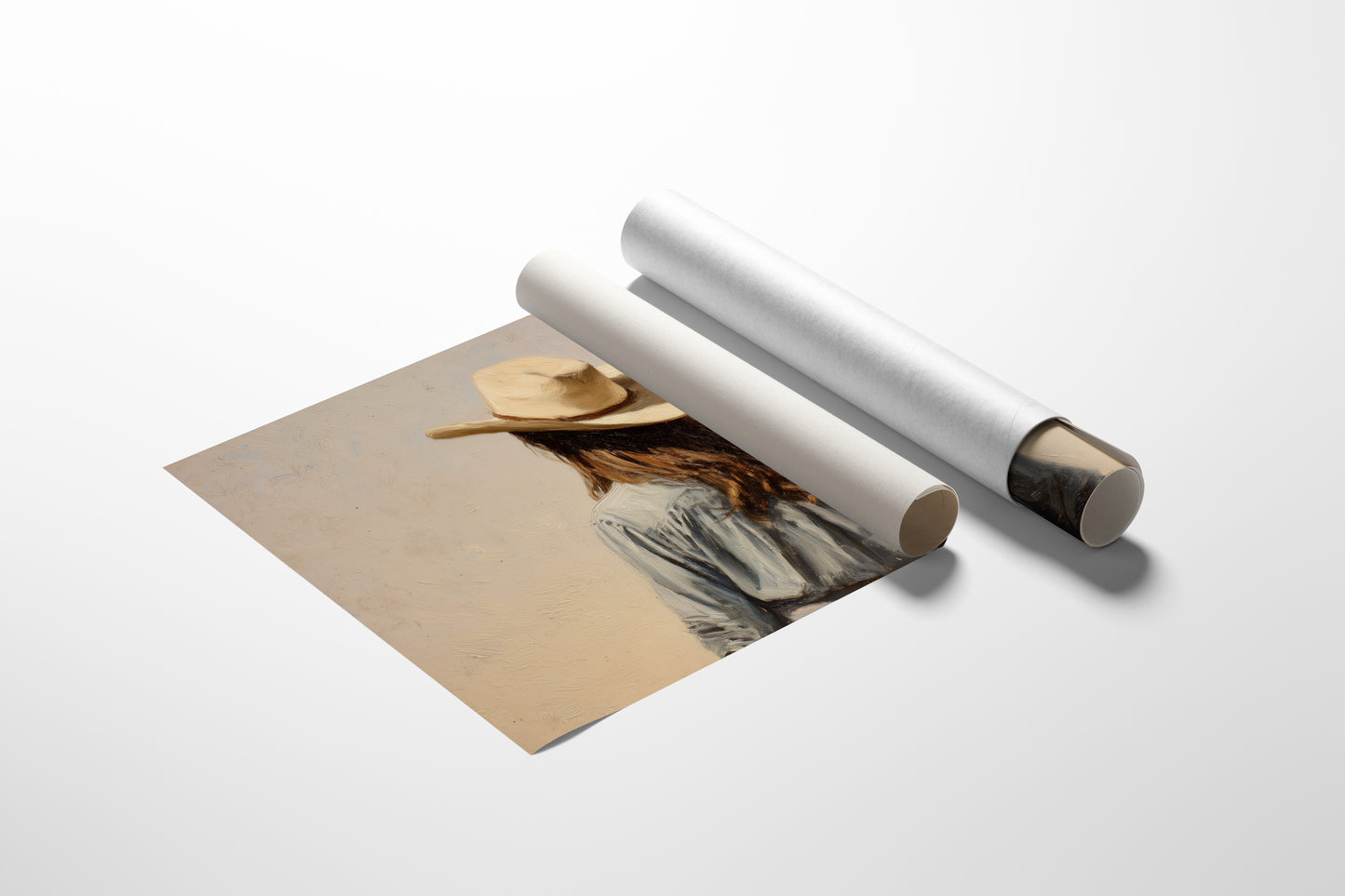 Western Solitude Painted in Cream