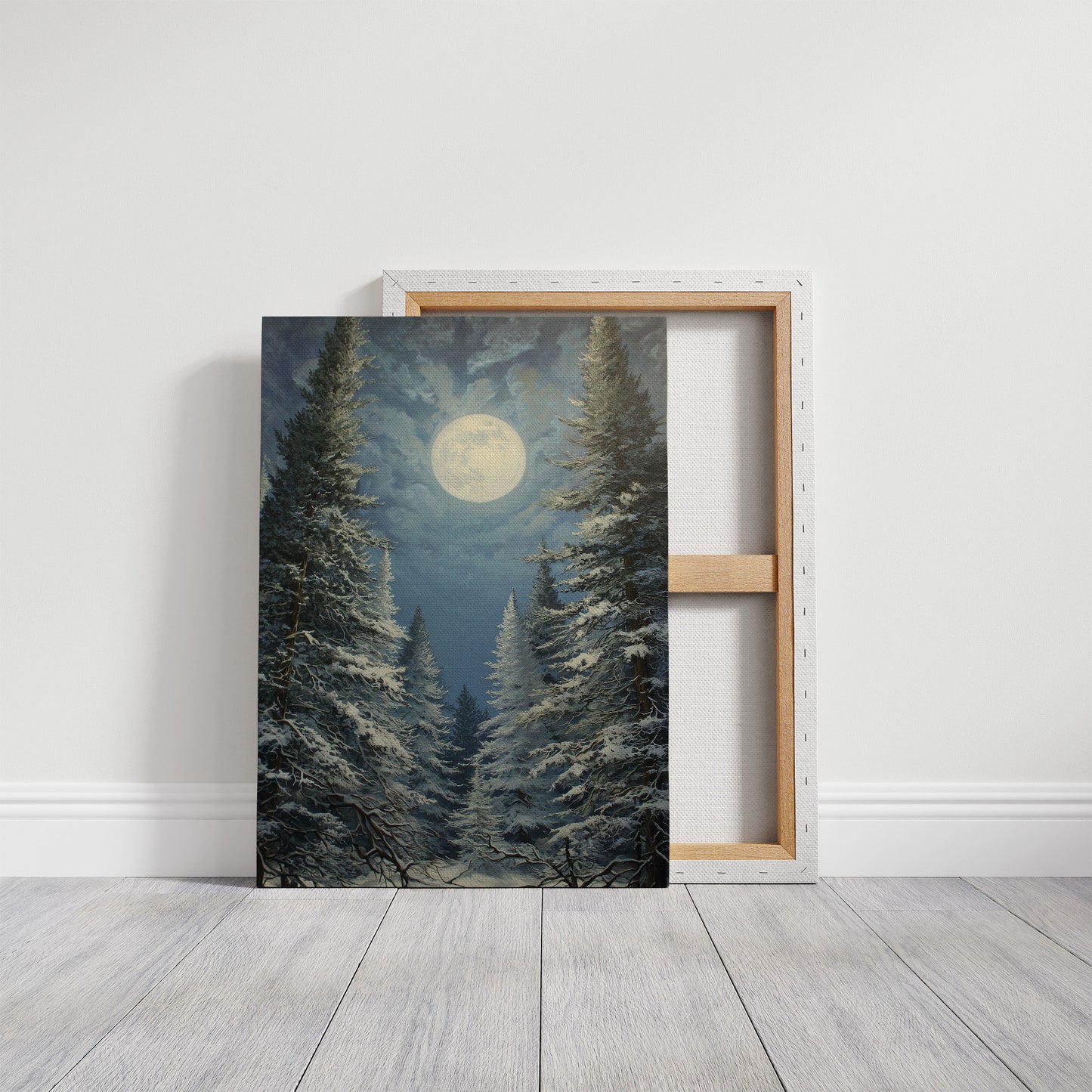 Moonlit Pines Share Winter's Secret