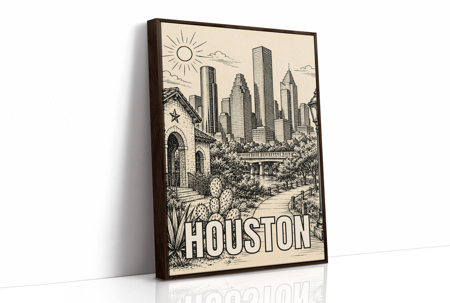 Houston, Bayou View