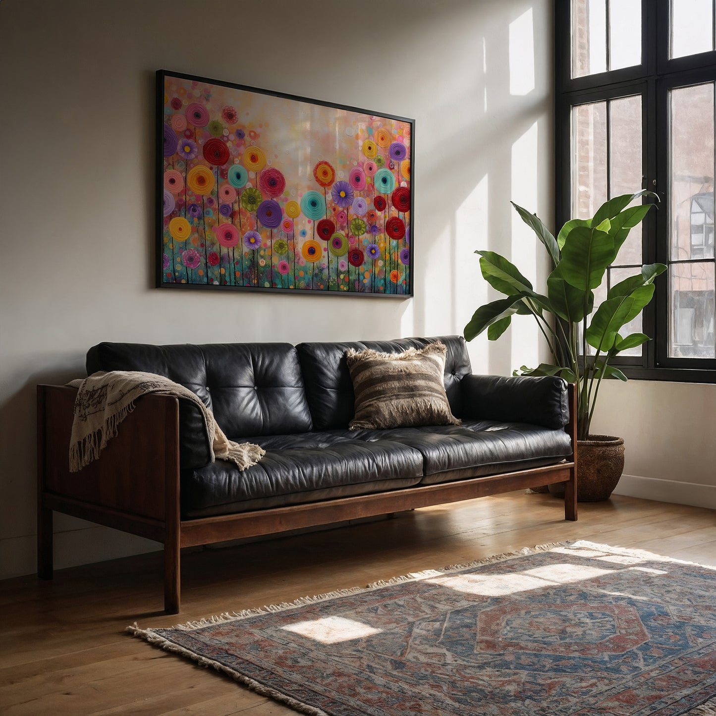 Lollipop Garden Catches Golden Hour