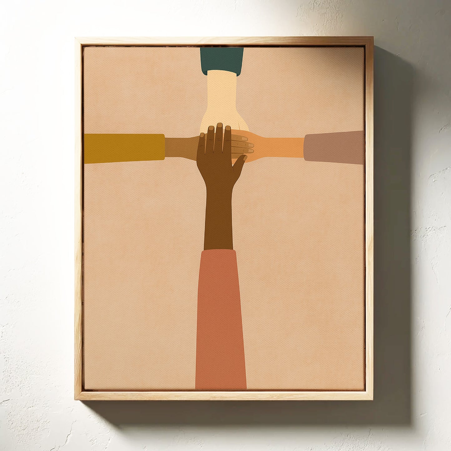 Together in Grace Minimalist Hands