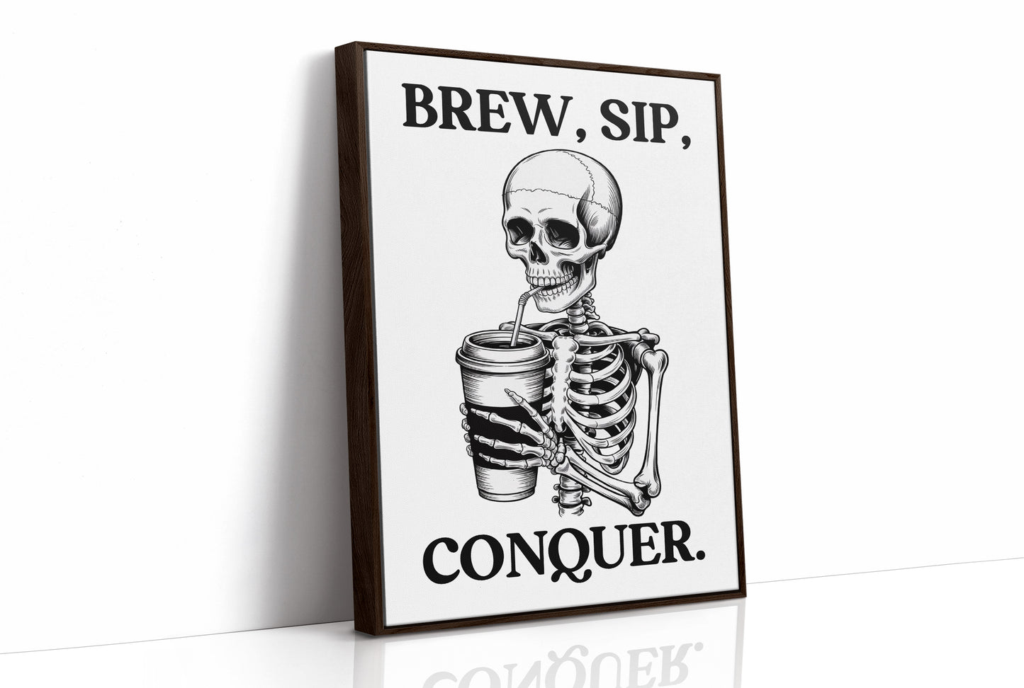 Caffeine Fuels Bare Bones Existence