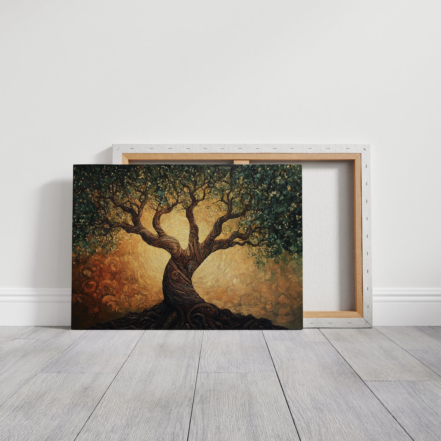 Ancient Olive Dances At Dawn