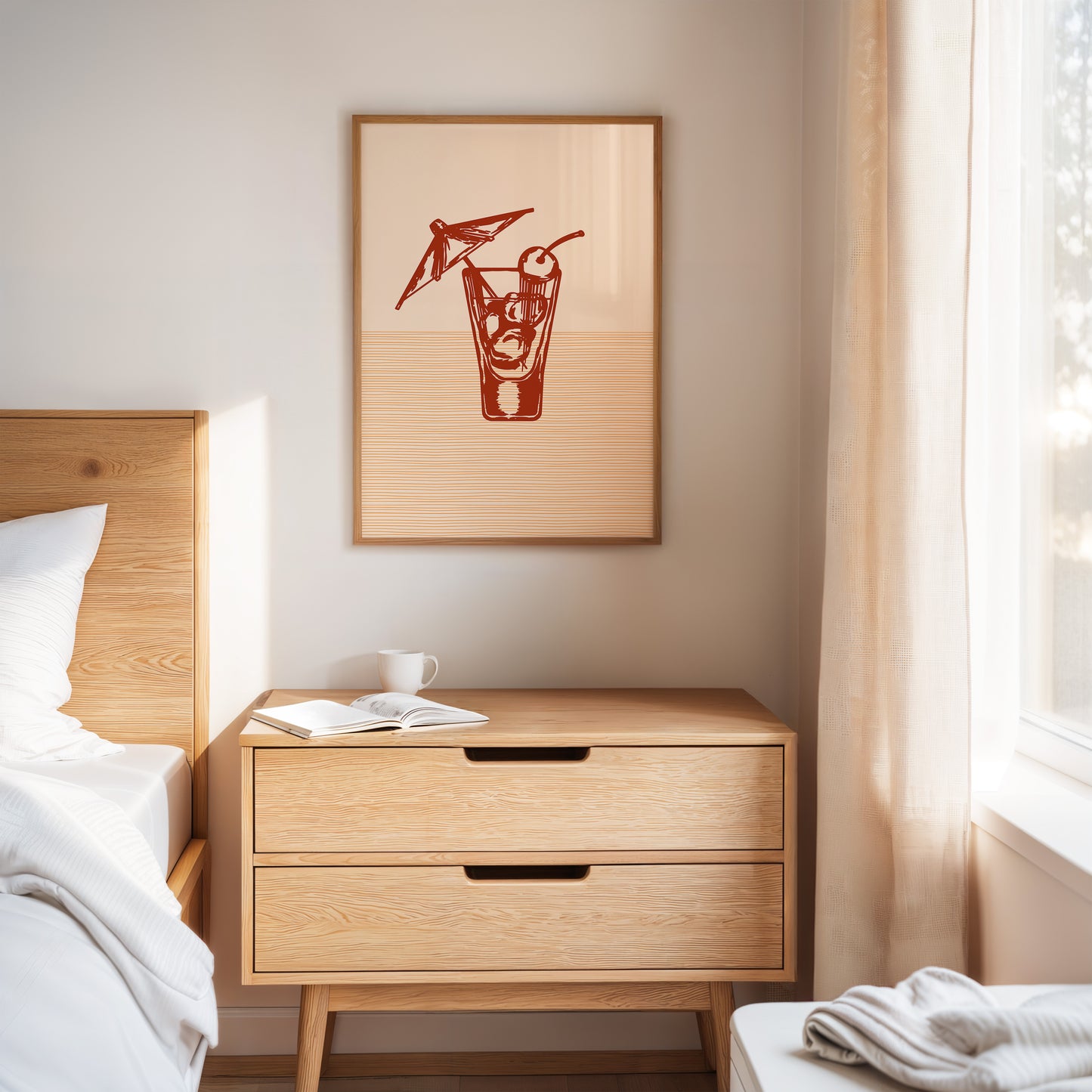 Poolside Cocktails Paint Summer Memories