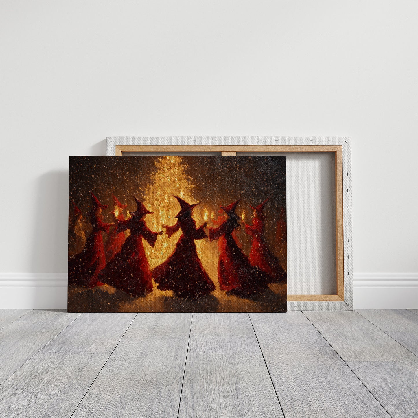 Witches Dance By Harvest Flames