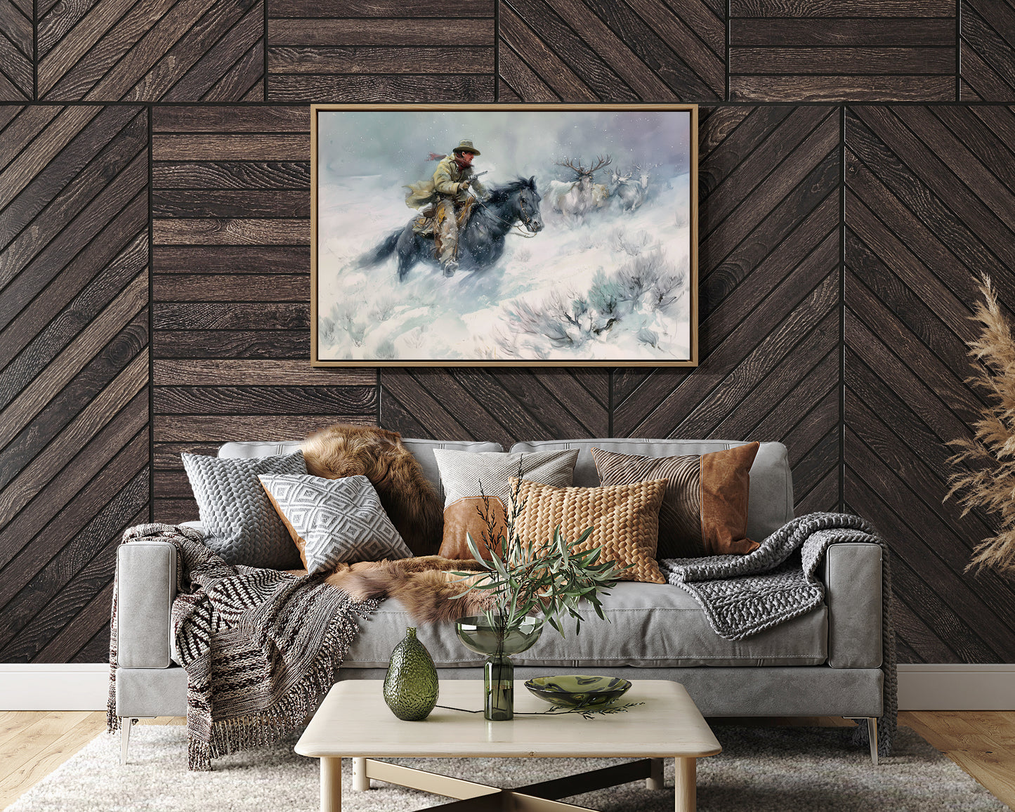 Wild Chase Through Winter Storm