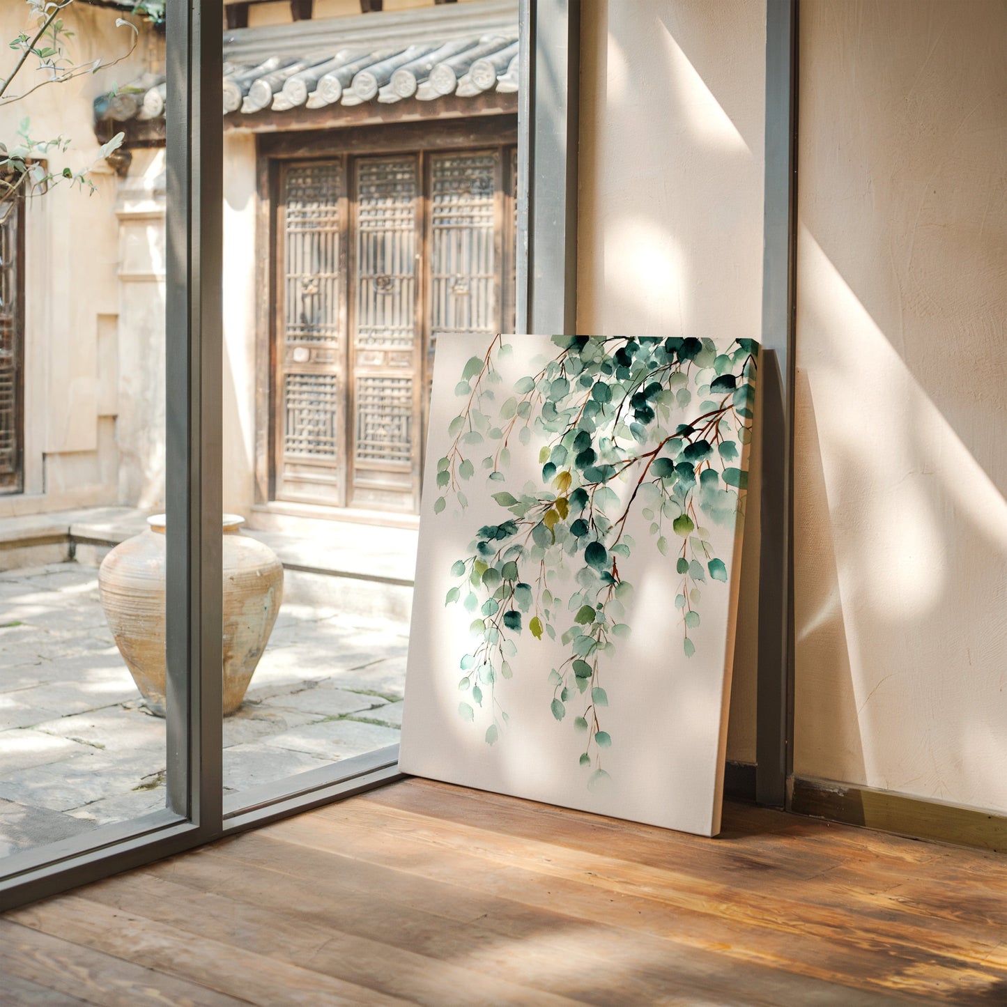 Jade Leaves Dance In Morning Light