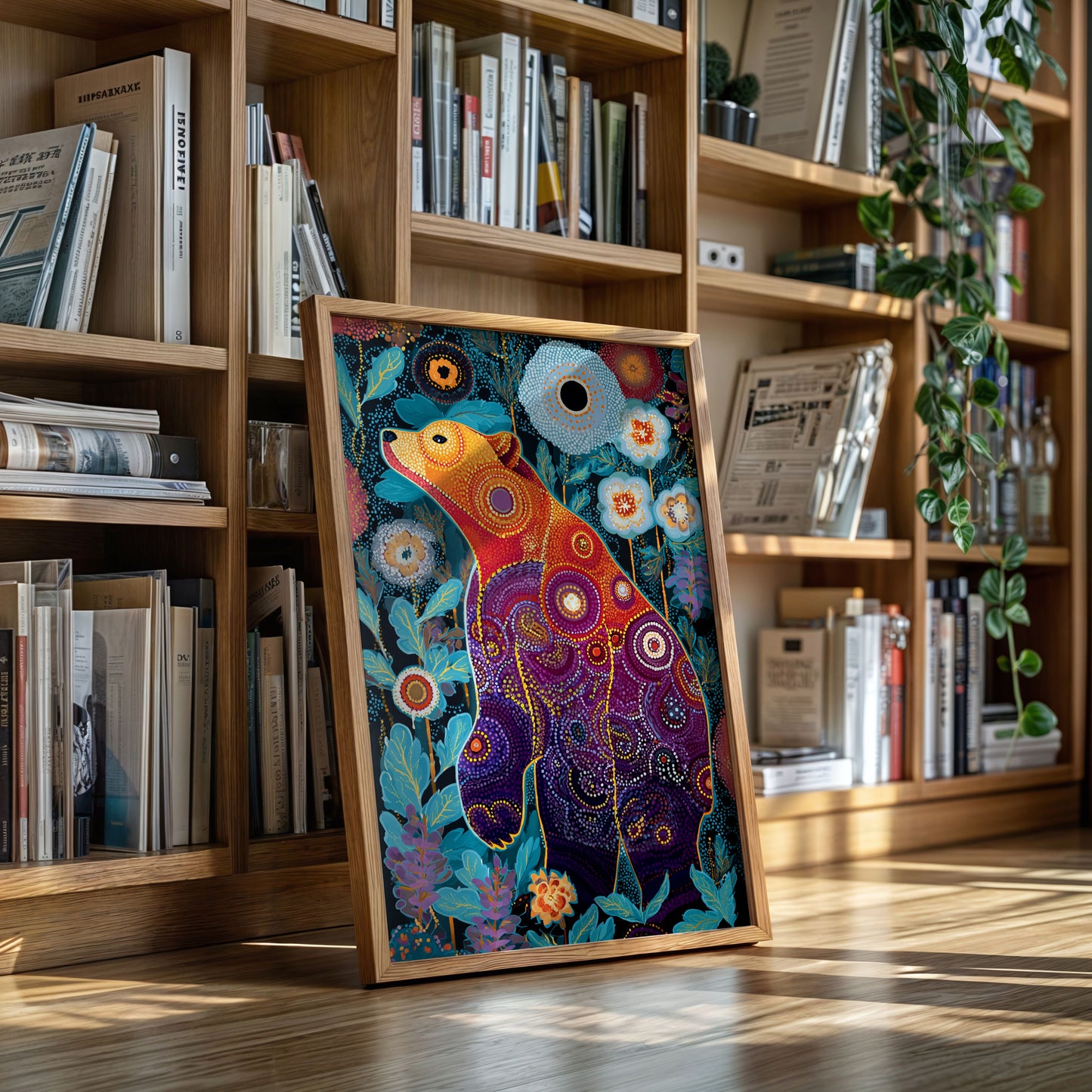 A Bear Among Blossoms