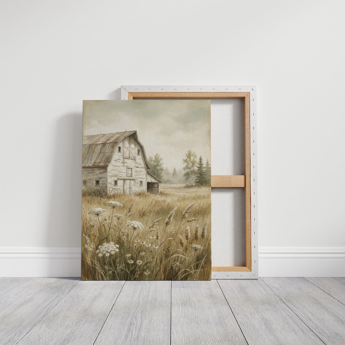 Weathered Barn in the Meadow