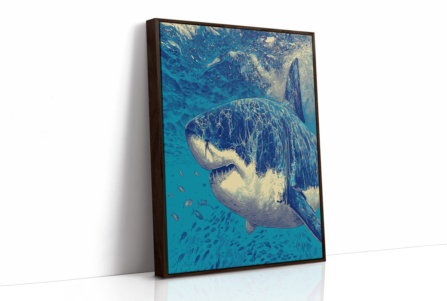 Great White at the Surface