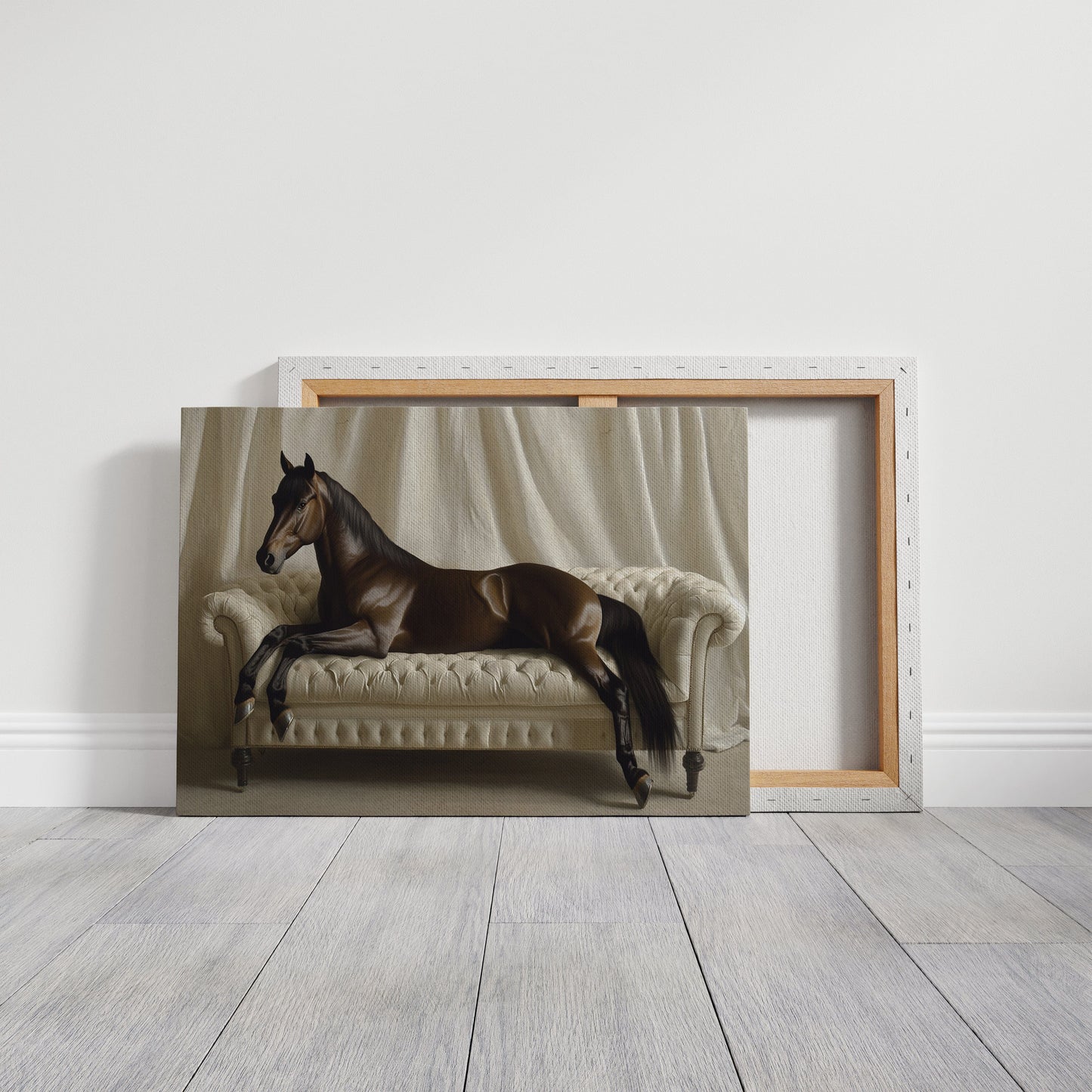 Surreal Horse Lounge Fine Art Print