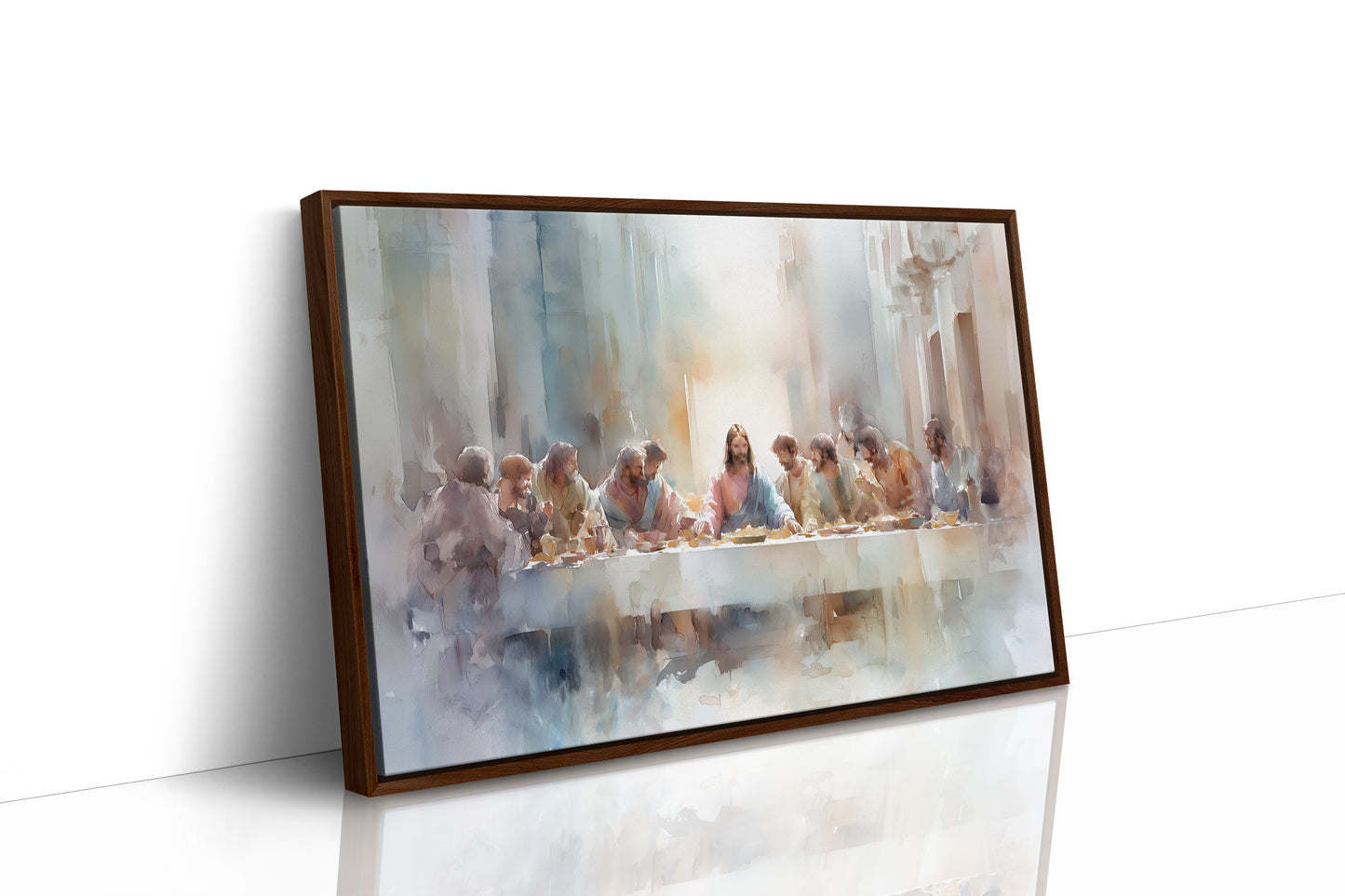 Soft Light Across Ancient Table