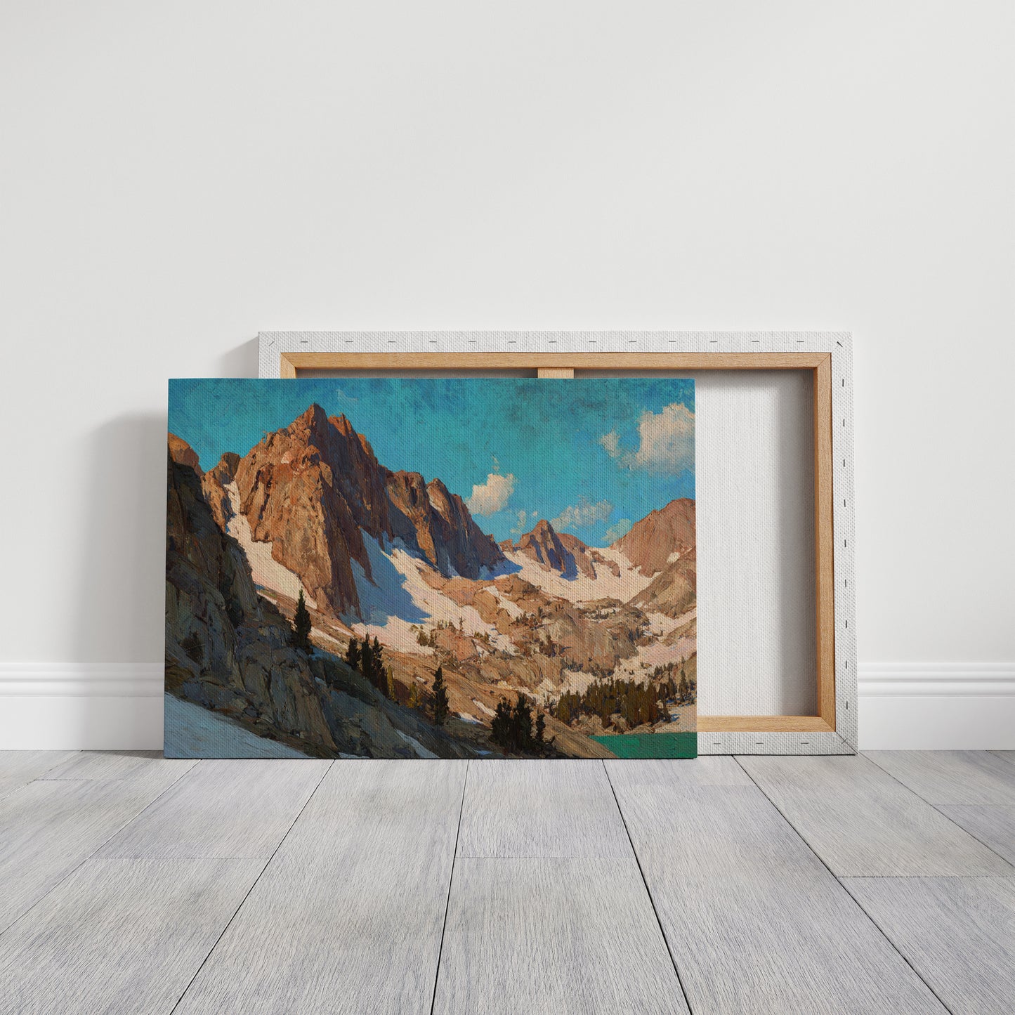 Alpine Peaks Touch Morning Light