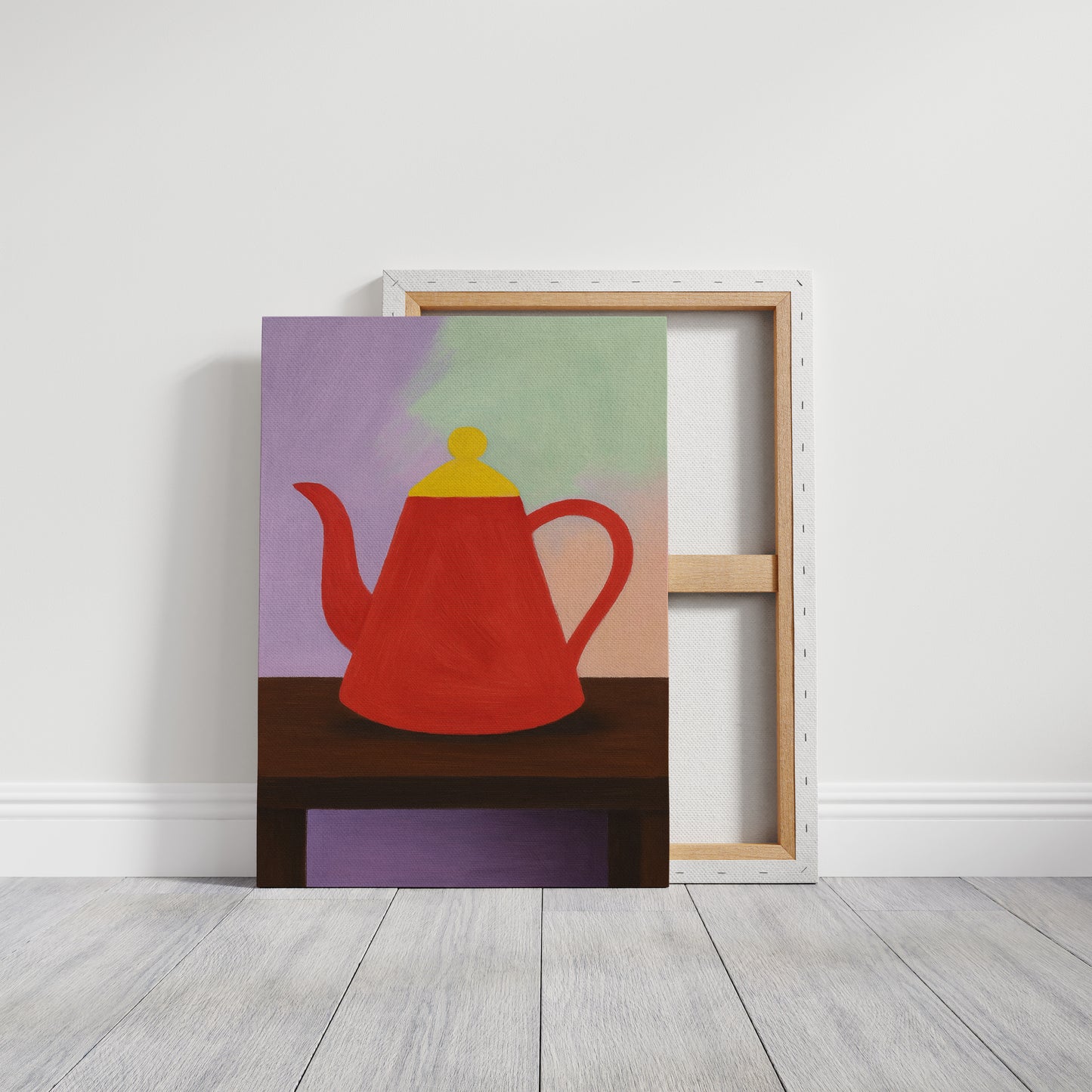Red Teapot Still Life