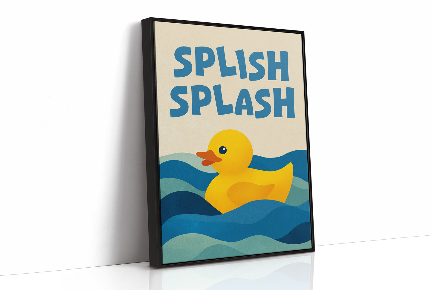 Sunny Duck in Rolling Waves