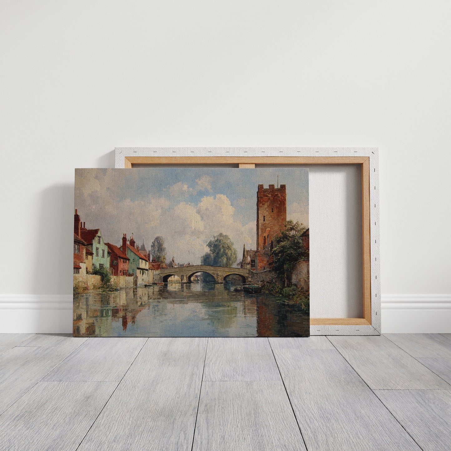 Summer Tales Along The River Bridge