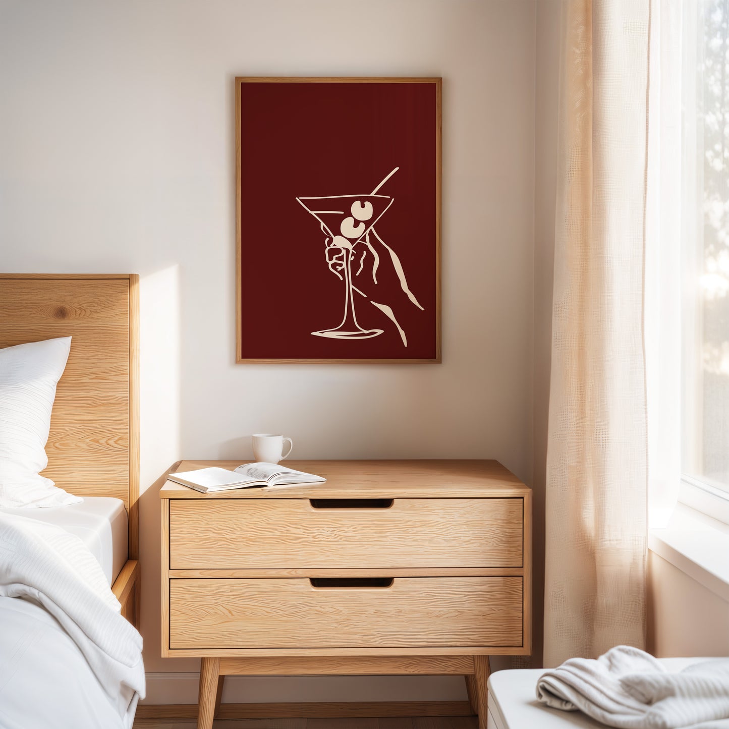 Martinis Dance On Burgundy Nights