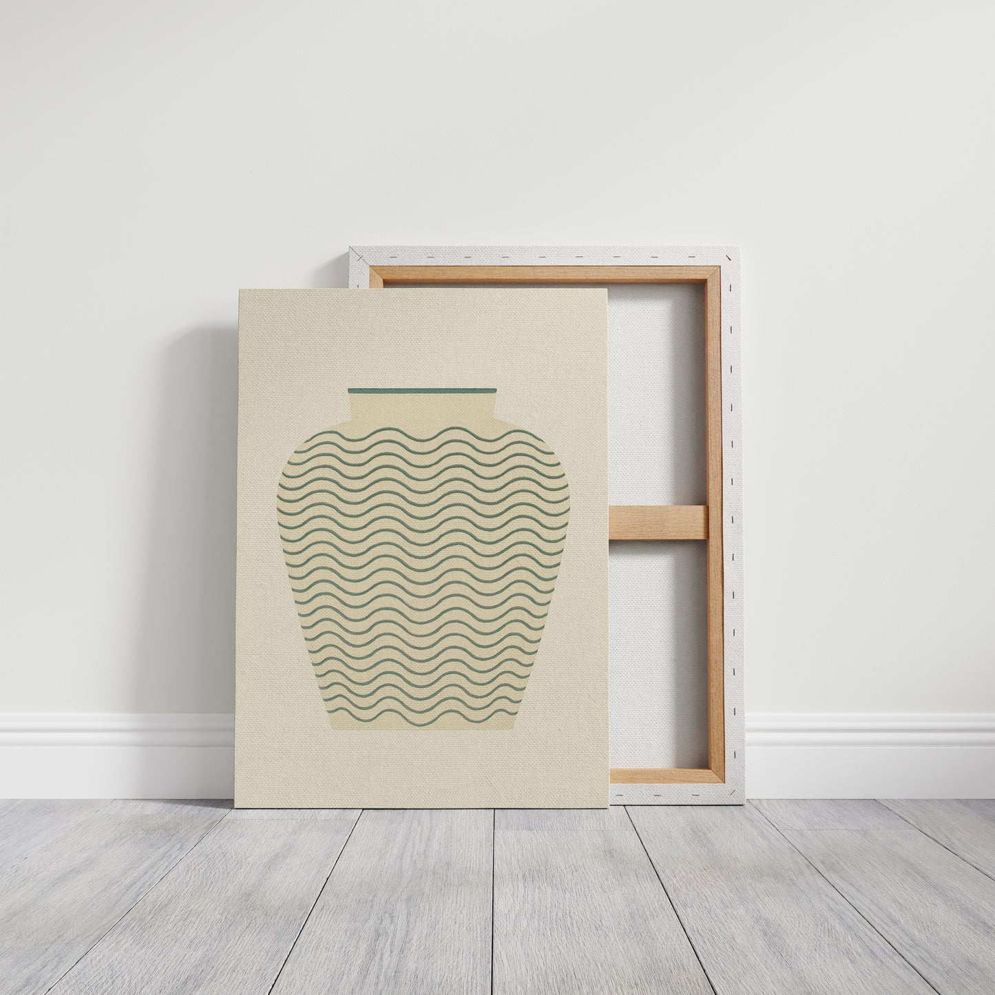 Waves on a Clay Vessel