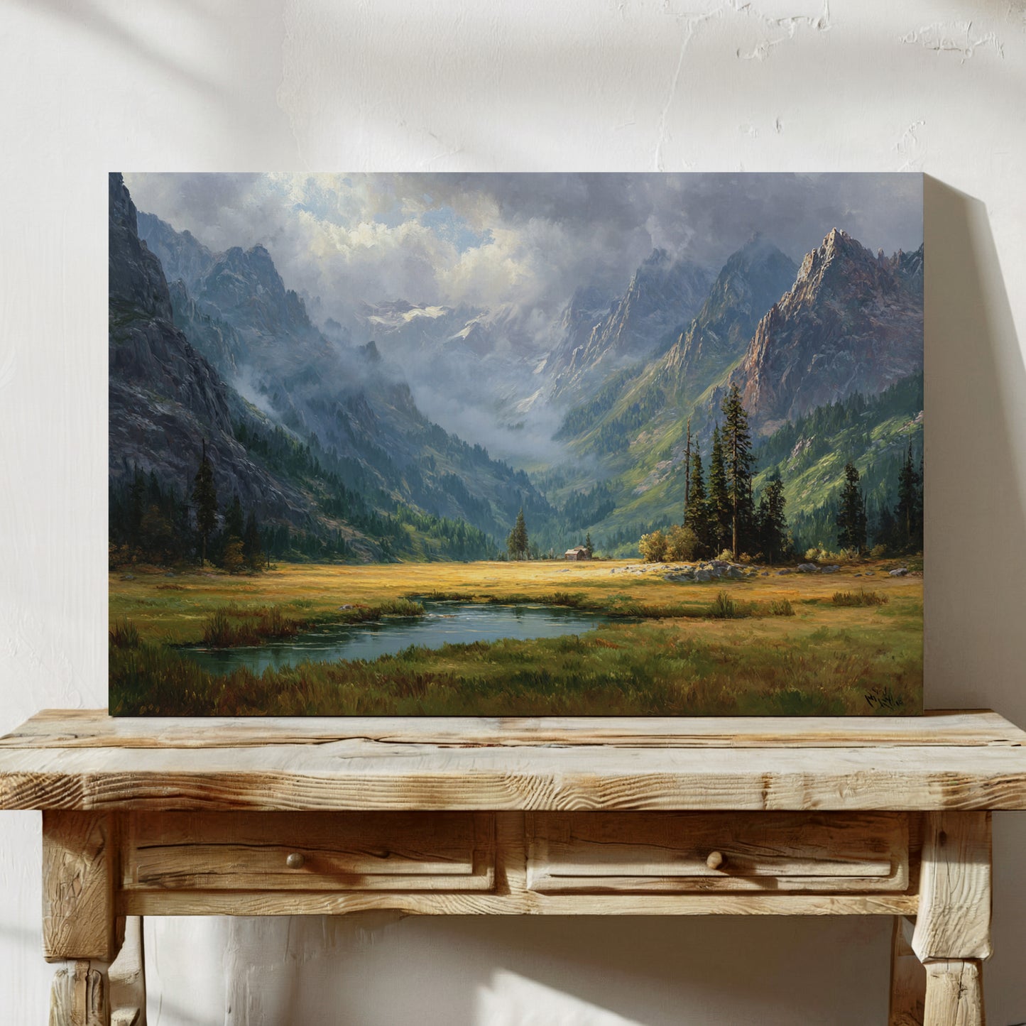 Where Mountains Kiss the Sky