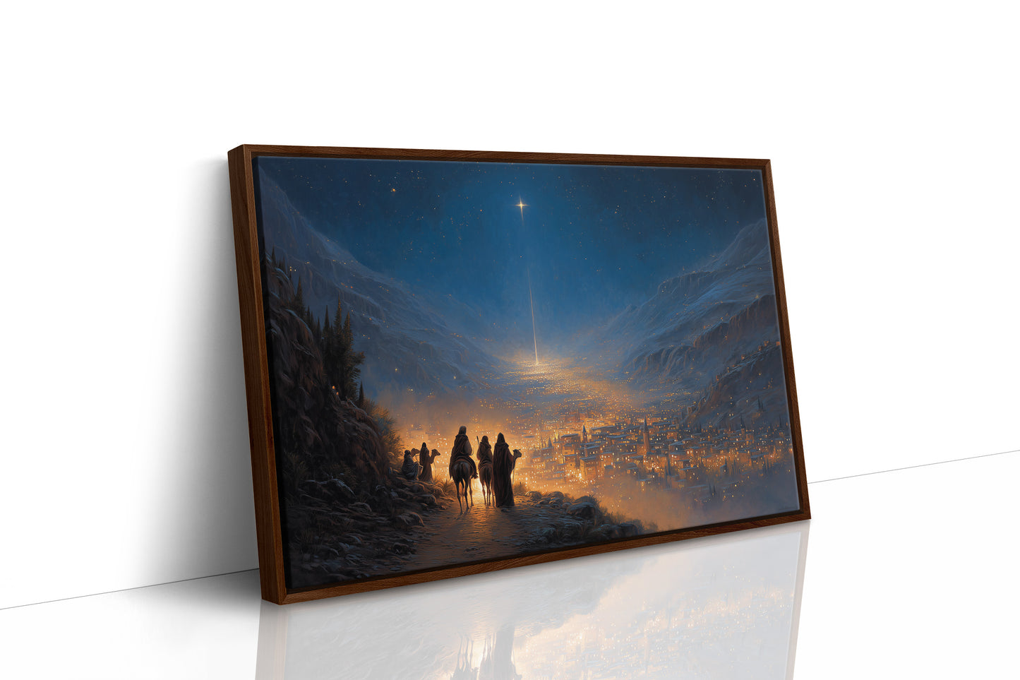 Ancient Journey Under Starlit Skies