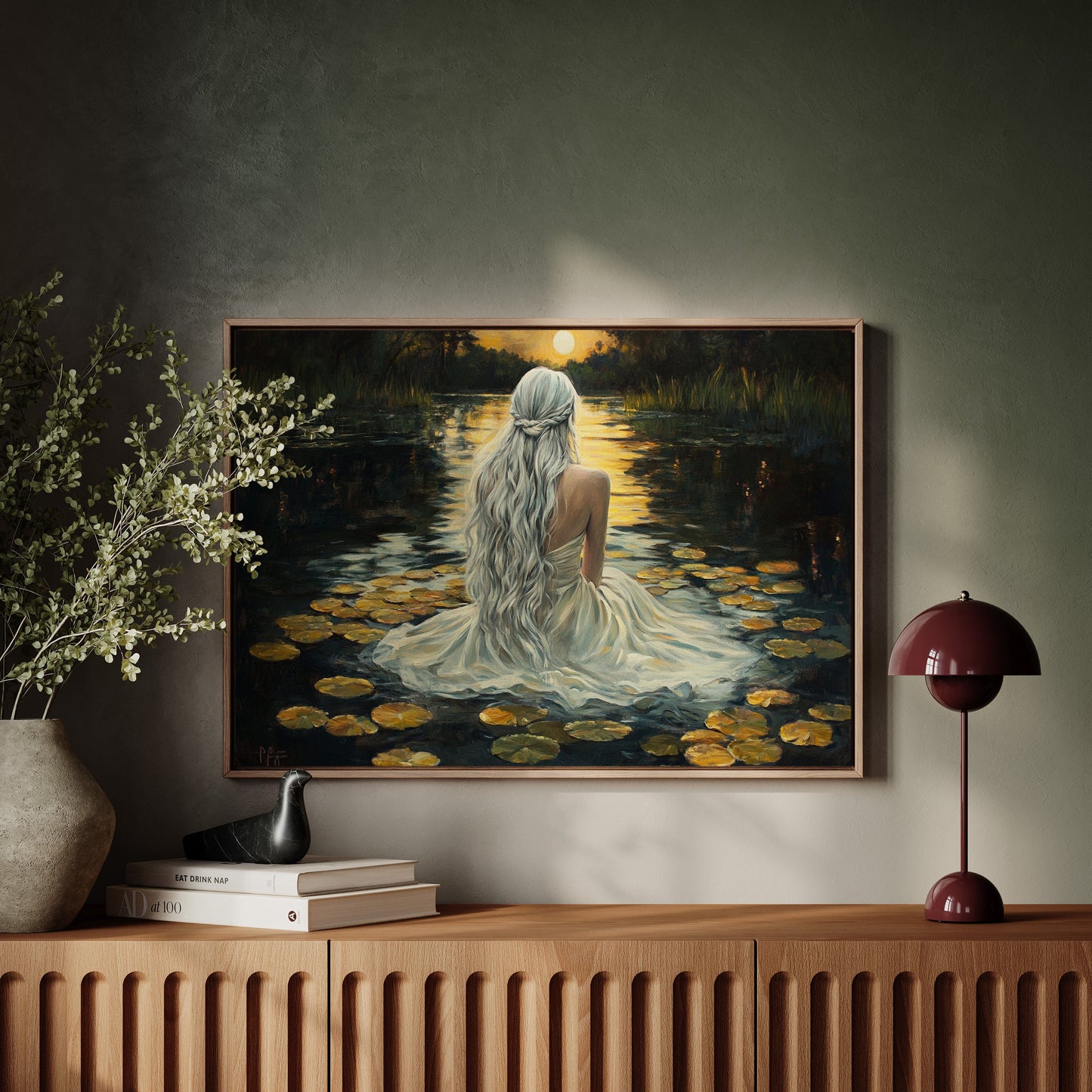 Moonlit Waters Dance With Gold